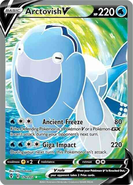 Rare ultra swsh7-176 – Pokémon Arctovish V - 176/203 - Rare Ultra [swsh7-176] [Ultra]