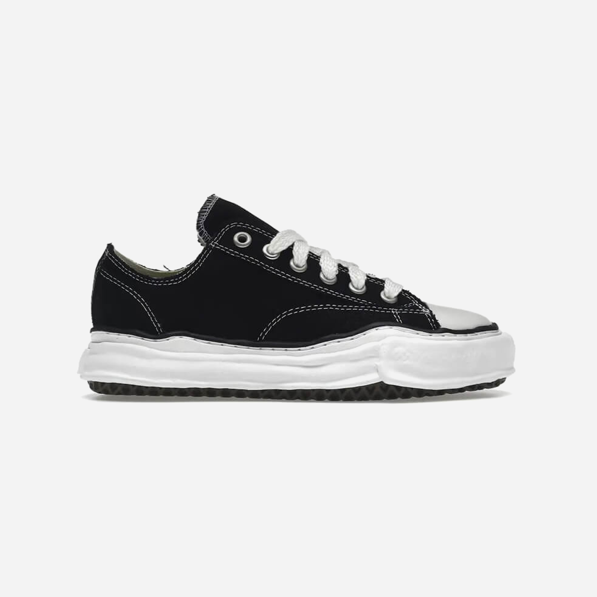 Maison Mihara Yasuhiro Hank OG Sole Canvas Low Black