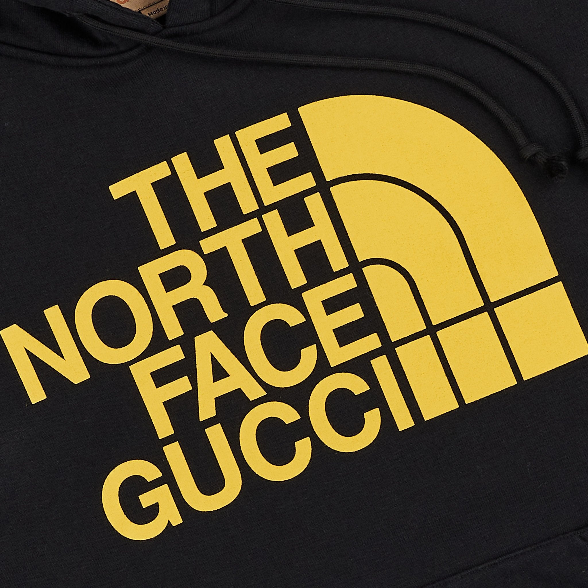 Gucci x The North Face Black Yellow Hoodie - view 2