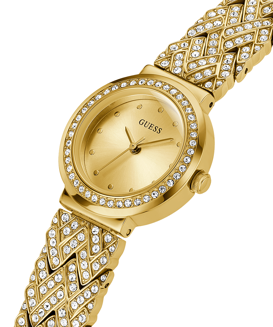 Guess Treasure Gold Dial Women 26mm – Yellow Gold