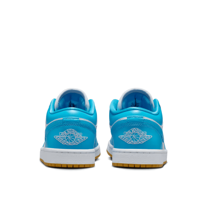 HYPE ELIXIR Jordan 1 Low White Gum Light Brown Dark Powder Blue (Women's) - view 4