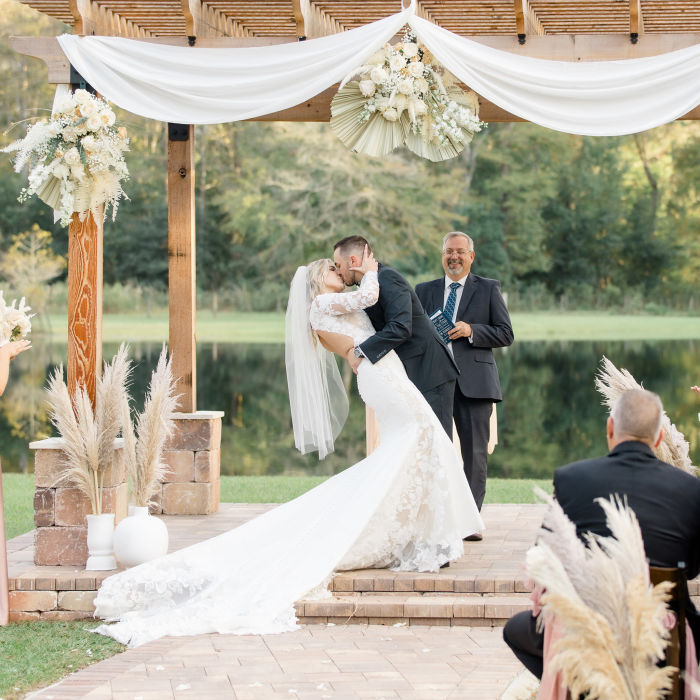 fiftyflowers.com Blushing Bohemian Glam Wedding - view 2