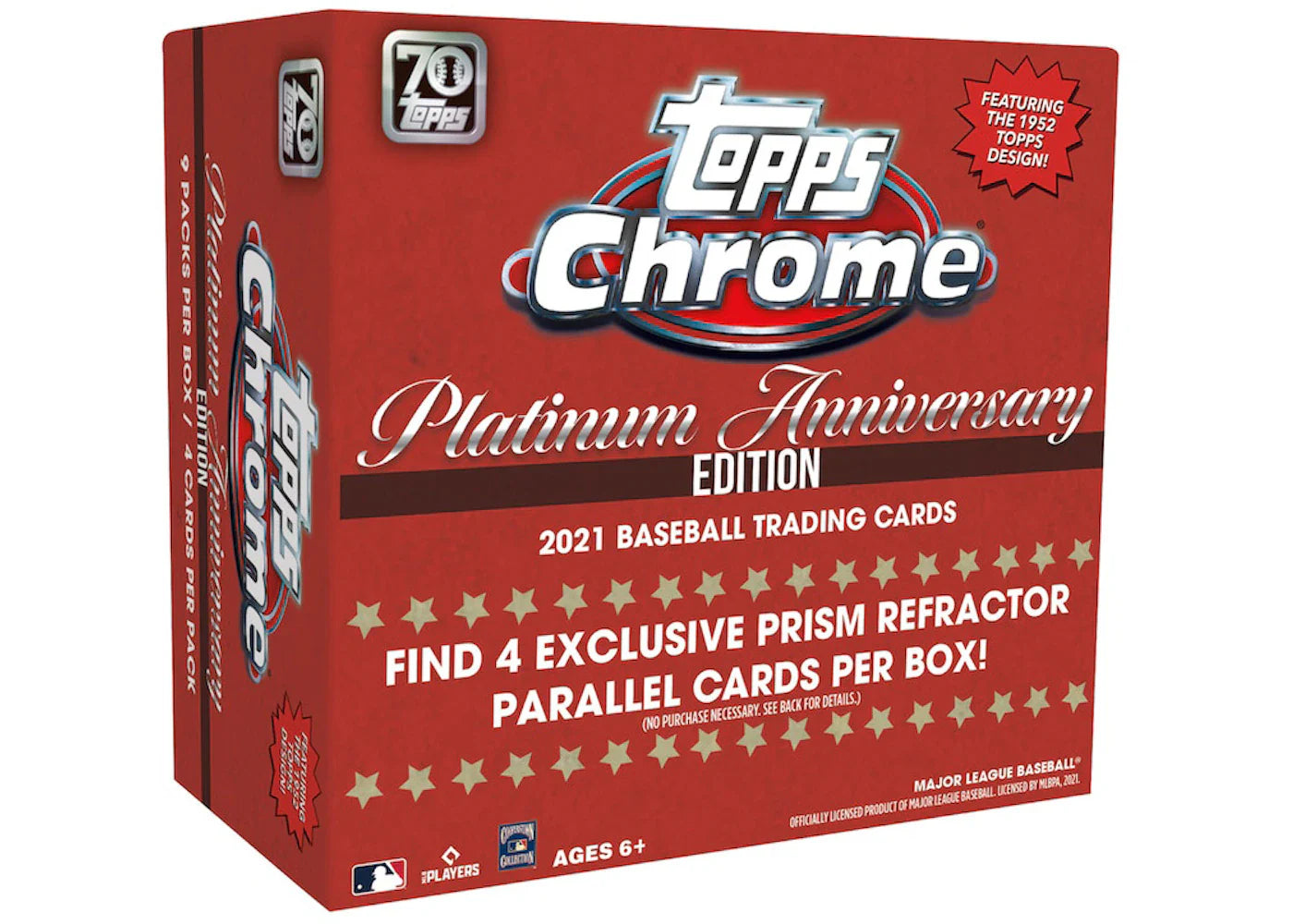 2021 Topps Chrome Platinum Anniversary Baseball Mega Box
