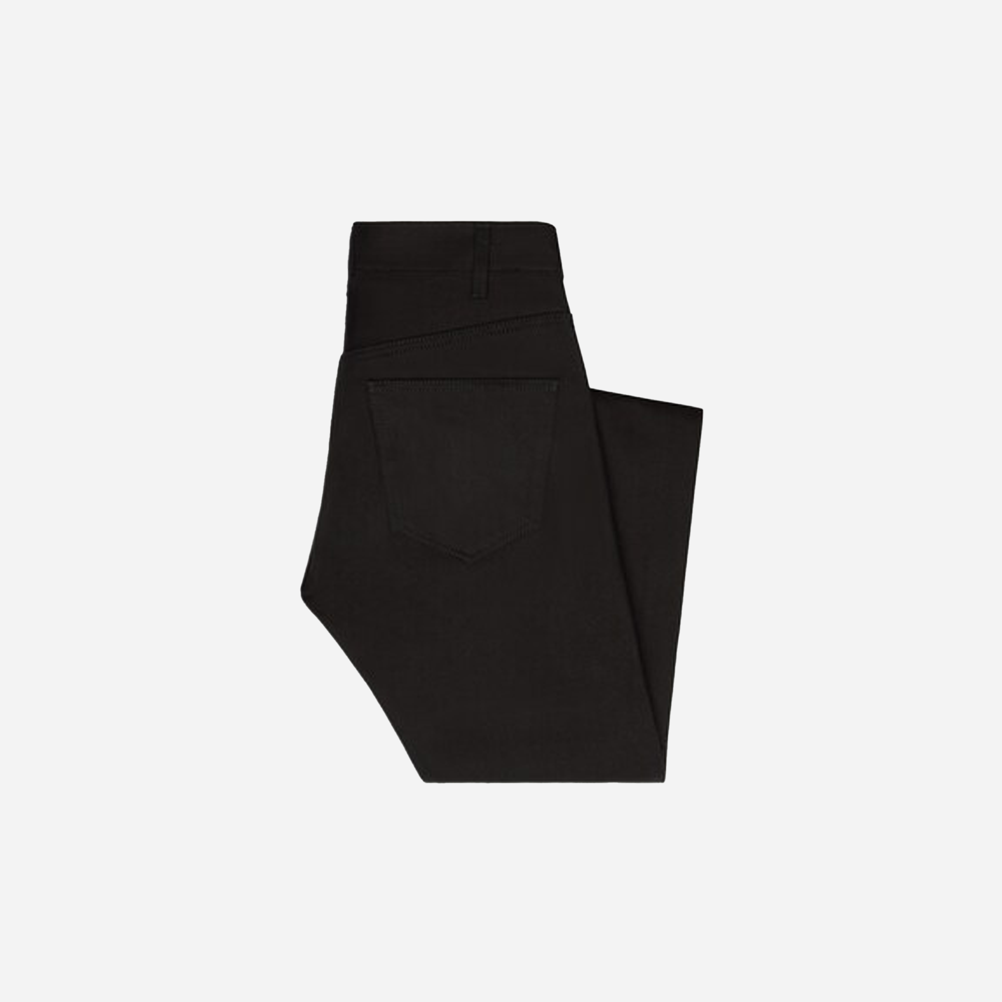 Celine Lou Jeans in Pure Black Wash Denim - view 3