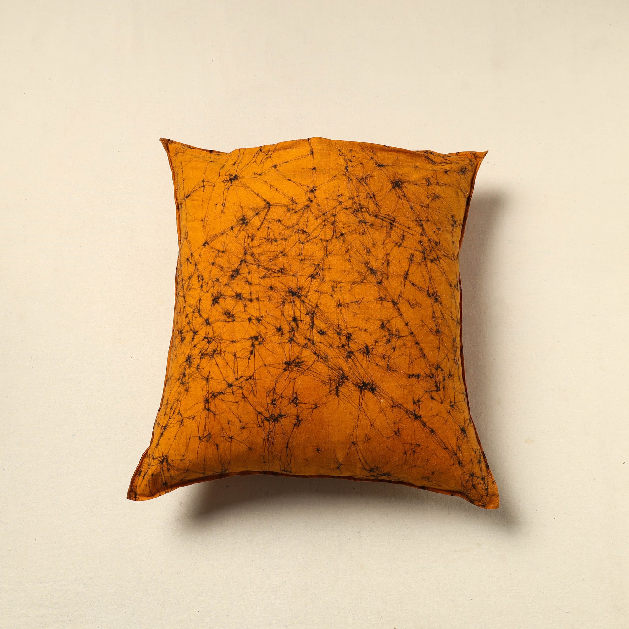 KACHCHH JI CHHAAP Orange - Pure Cotton Hand Batik Cushion Cover (18 x 18 in) 42 - view 3