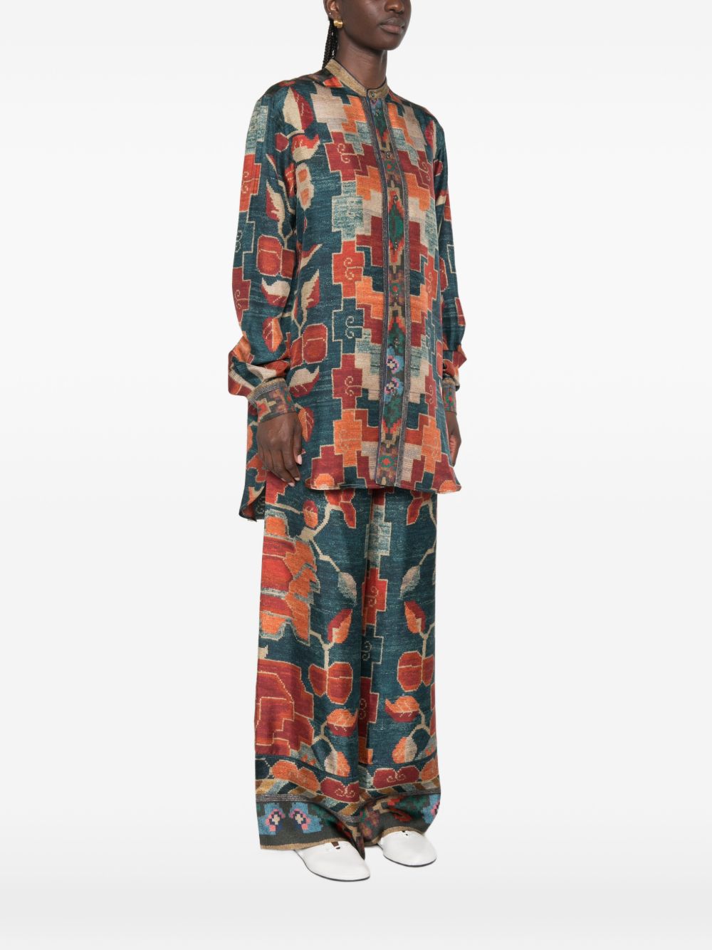 Pierre Louis Mascia Shirt – Silk 100% - view 2