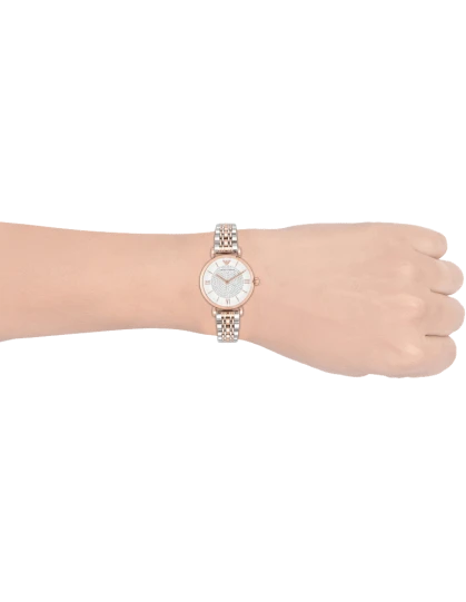 Emporio Armani Retro White Dial Women 39mm - view 3