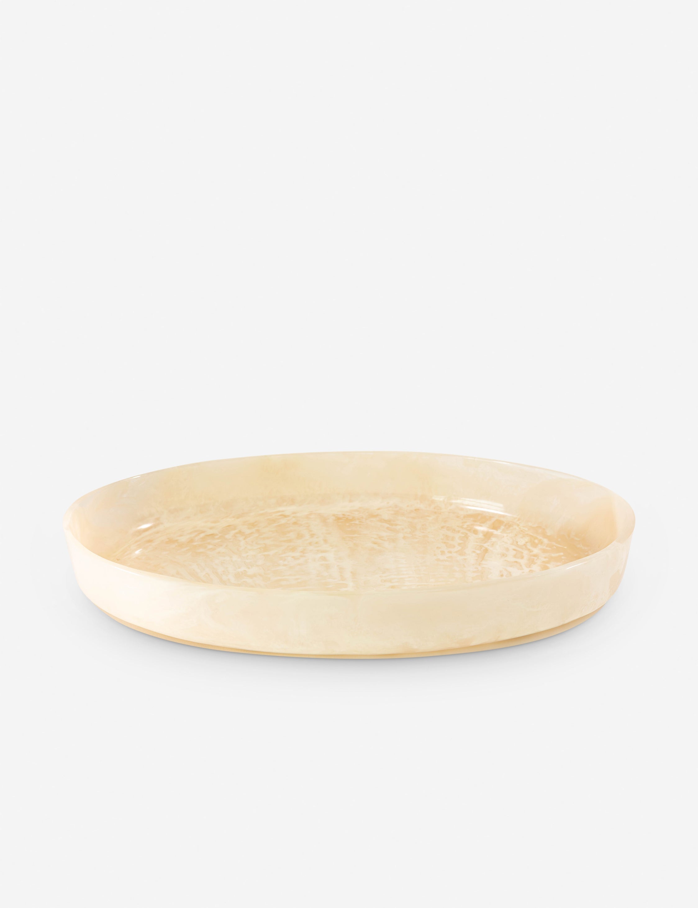 Lulu and Georgia Marika Resin Serving Dish – Cream