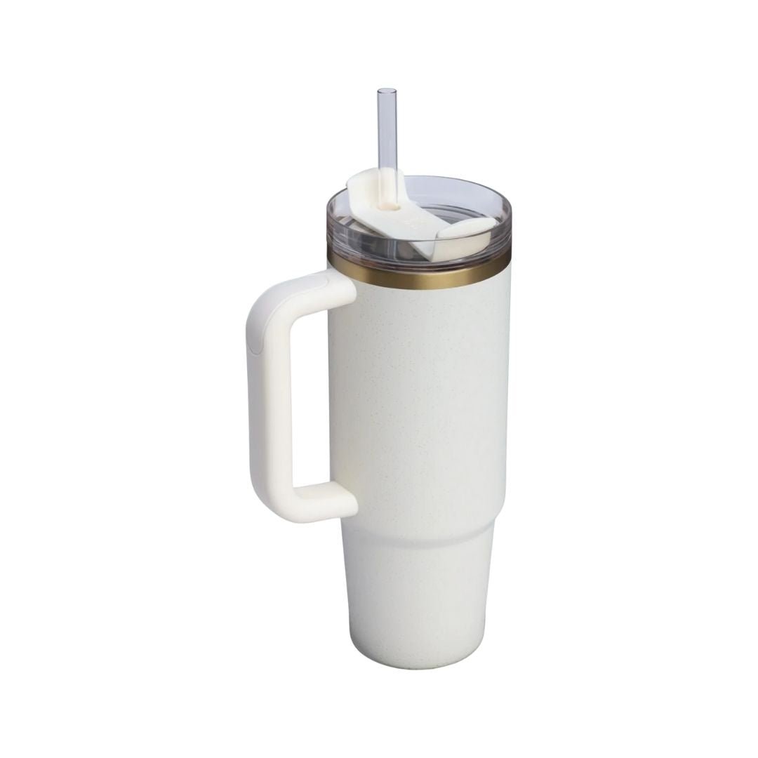 HYPE ELIXIR Stanley Quencher H2.0 Flowstate™ Tumbler | 40 OZ Cream Moon - view 2