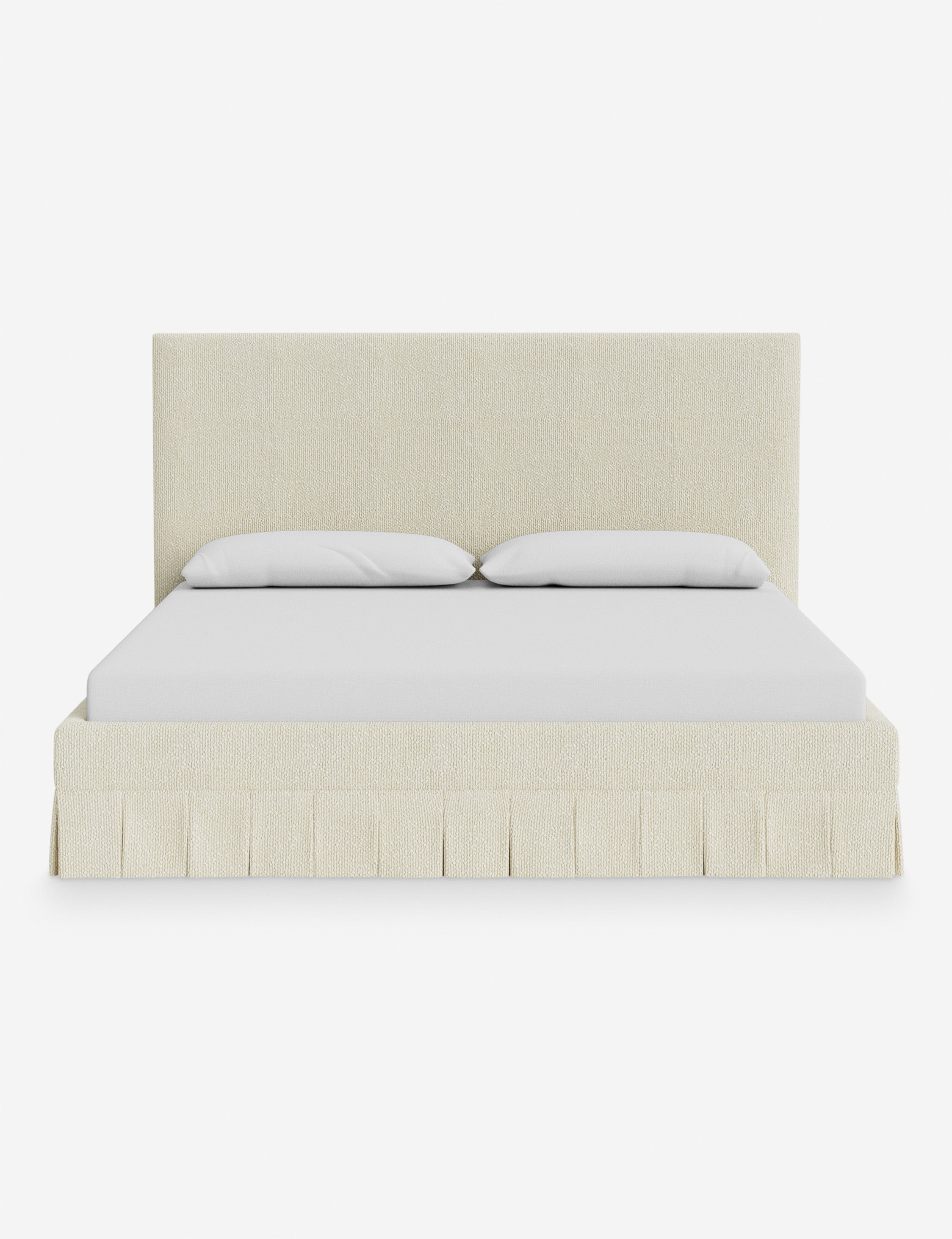 Lulu and Georgia Portola Pleated Platform Bed - view 177