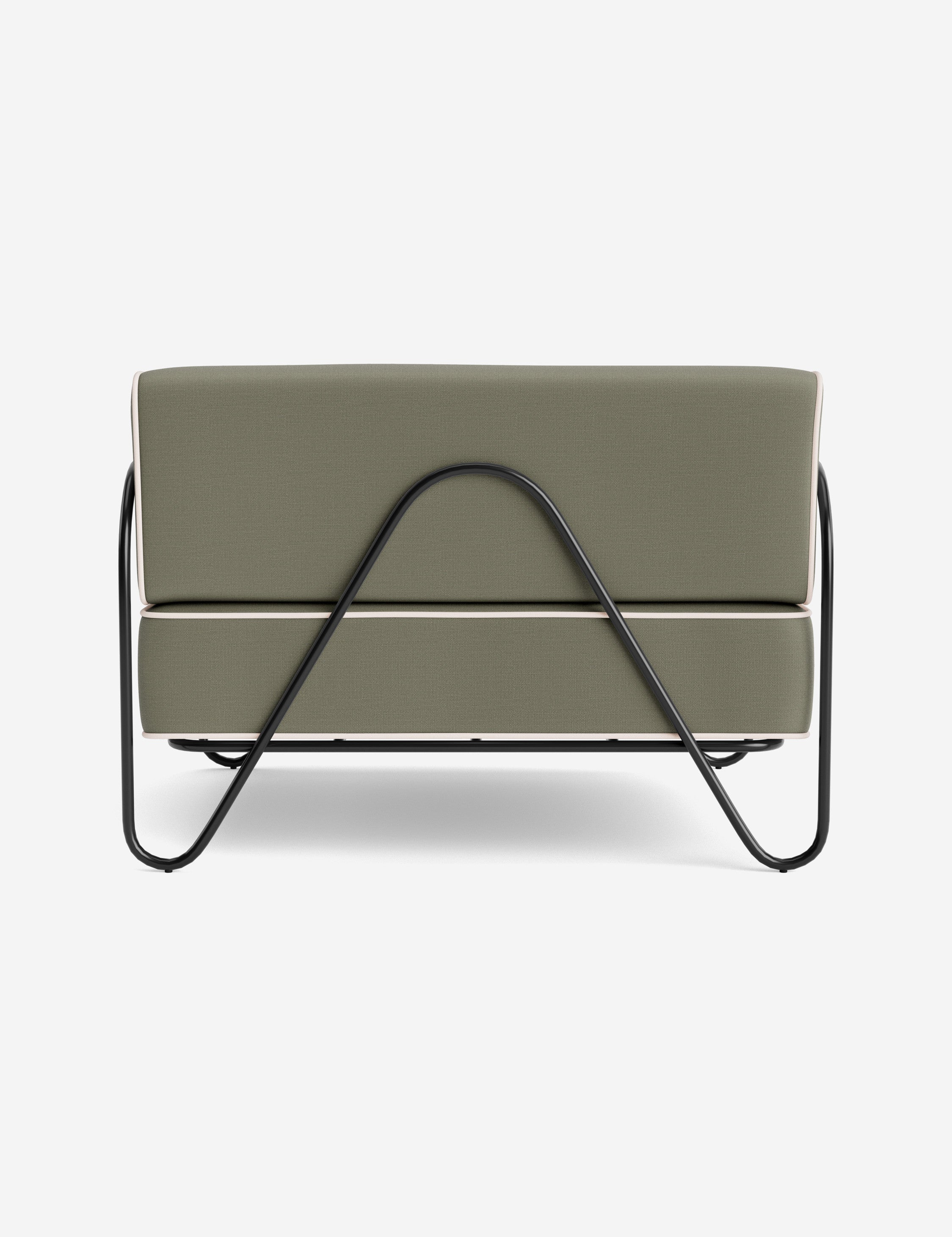 Lulu and Georgia Peggy Outdoor Accent Chair Cushion by Sarah Sherman Samuel - view 50