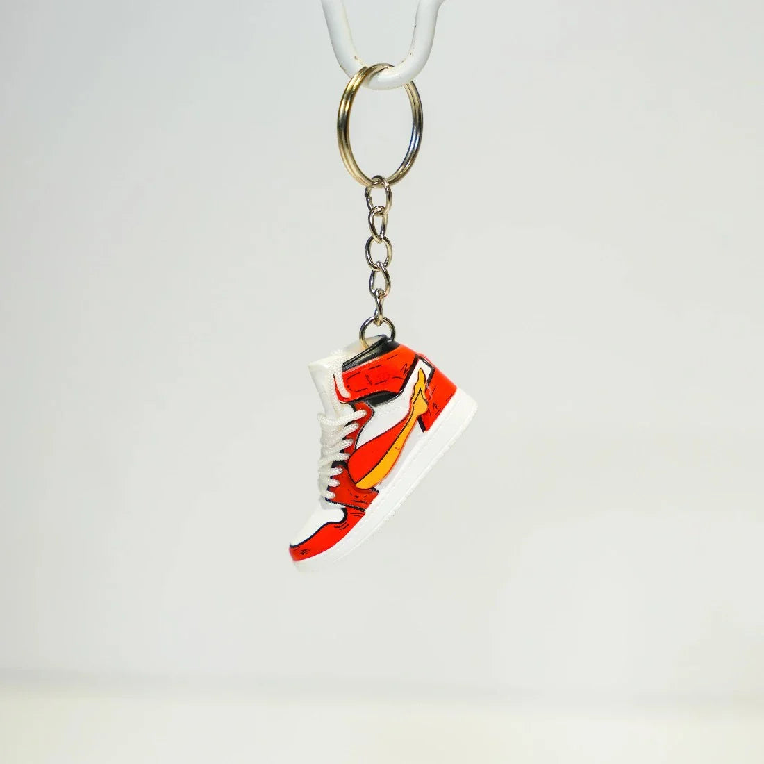Kicks Machine 3D Sneaker Keychain Red Anime Inspired
