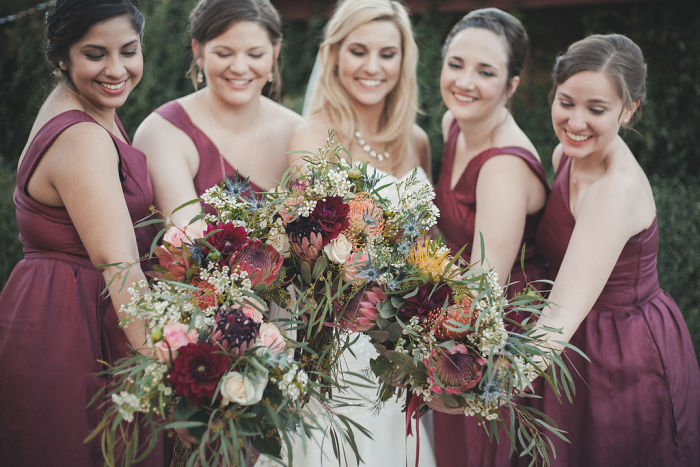 fiftyflowers.com Wild Bohemian Wedding