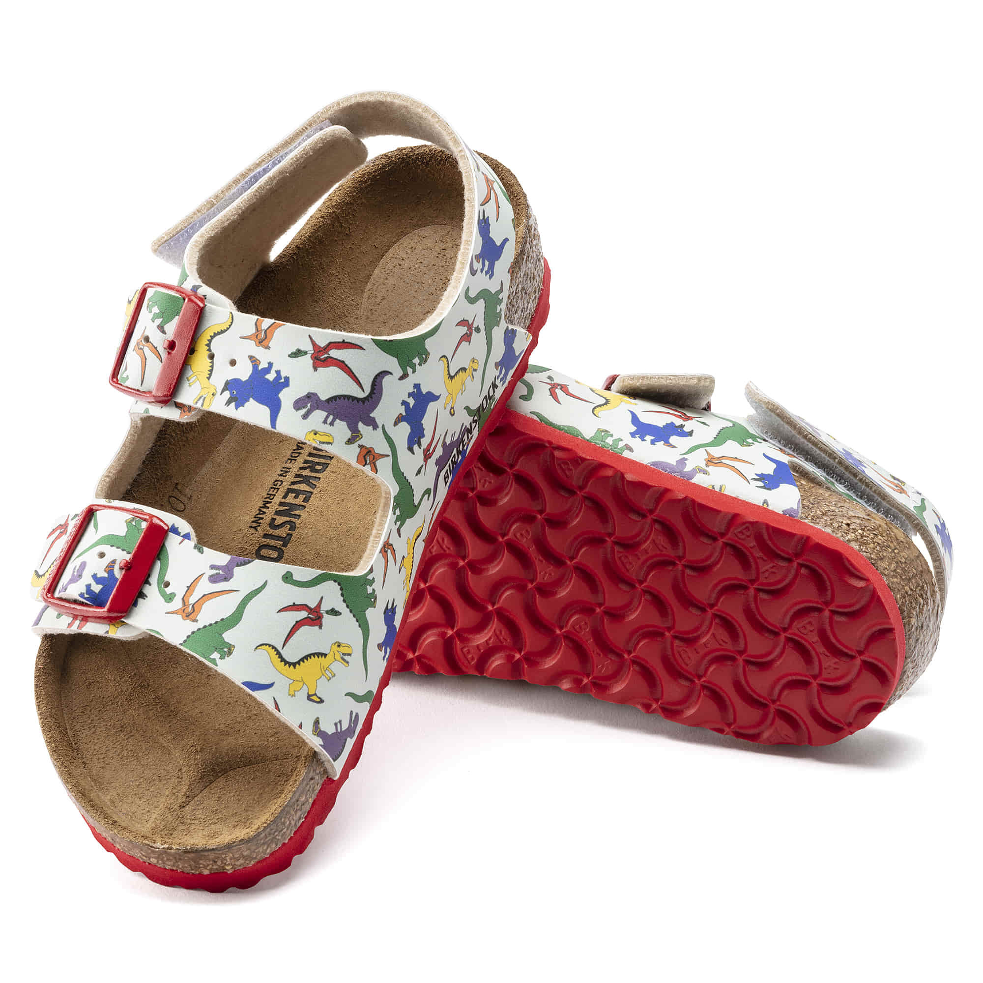 Birkenstock Milano Kids Birko-Flor – Multi Multi/Best Friends Dino Multi
