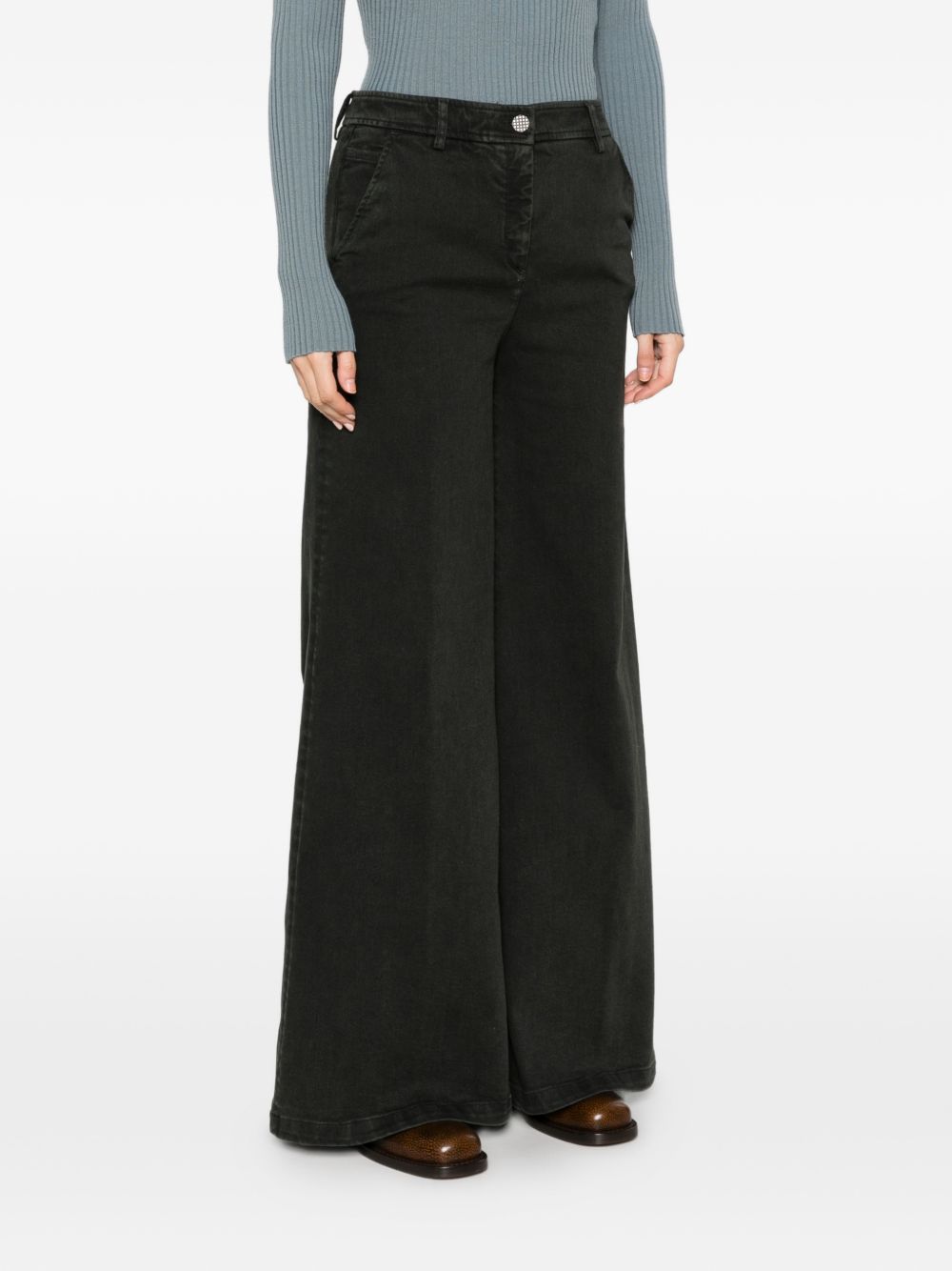 VIA MASINI 80 Trousers VIOLET - view 3