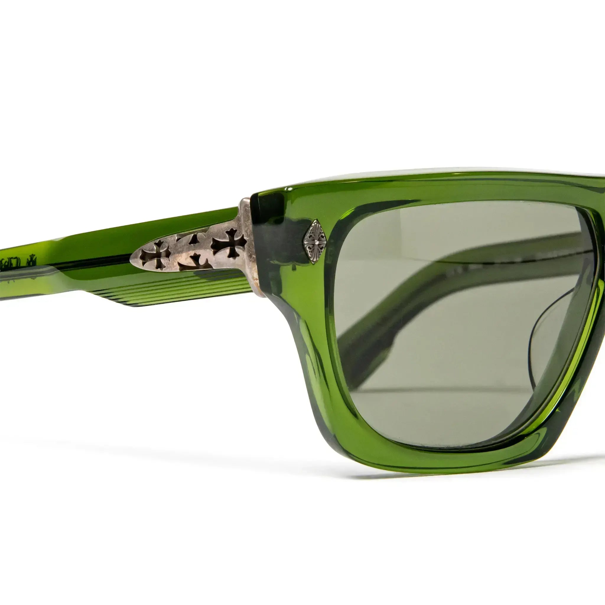Chrome Hearts Charismadick Drak Olive Sunglasses - view 6