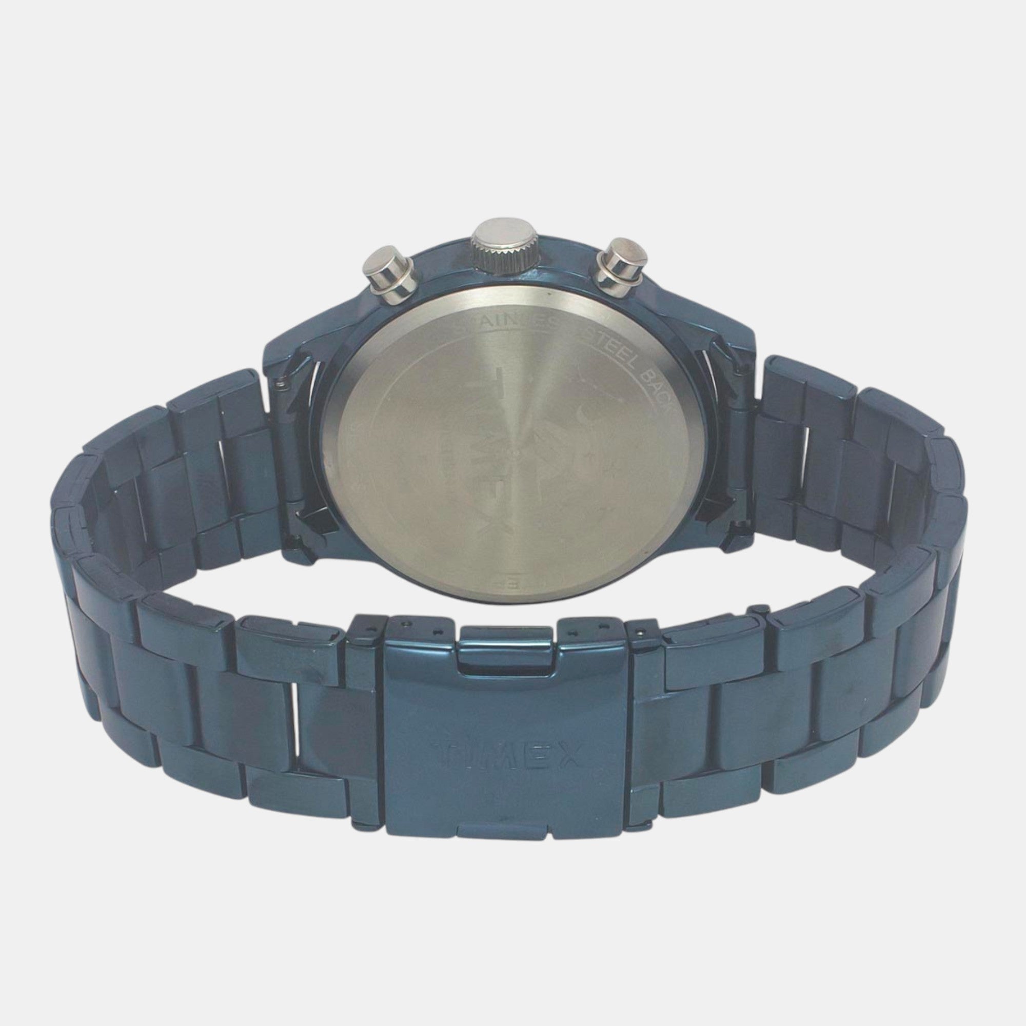 Timex Fashion Men Quartz Blue Dial Chronograph Stainless Steel Watch TWEG19934 - view 4
