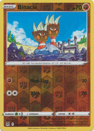 Common swsh11-106 reverse – Pokémon Binacle - 106/196 - Common [swsh11-106] [Reverse Holo]