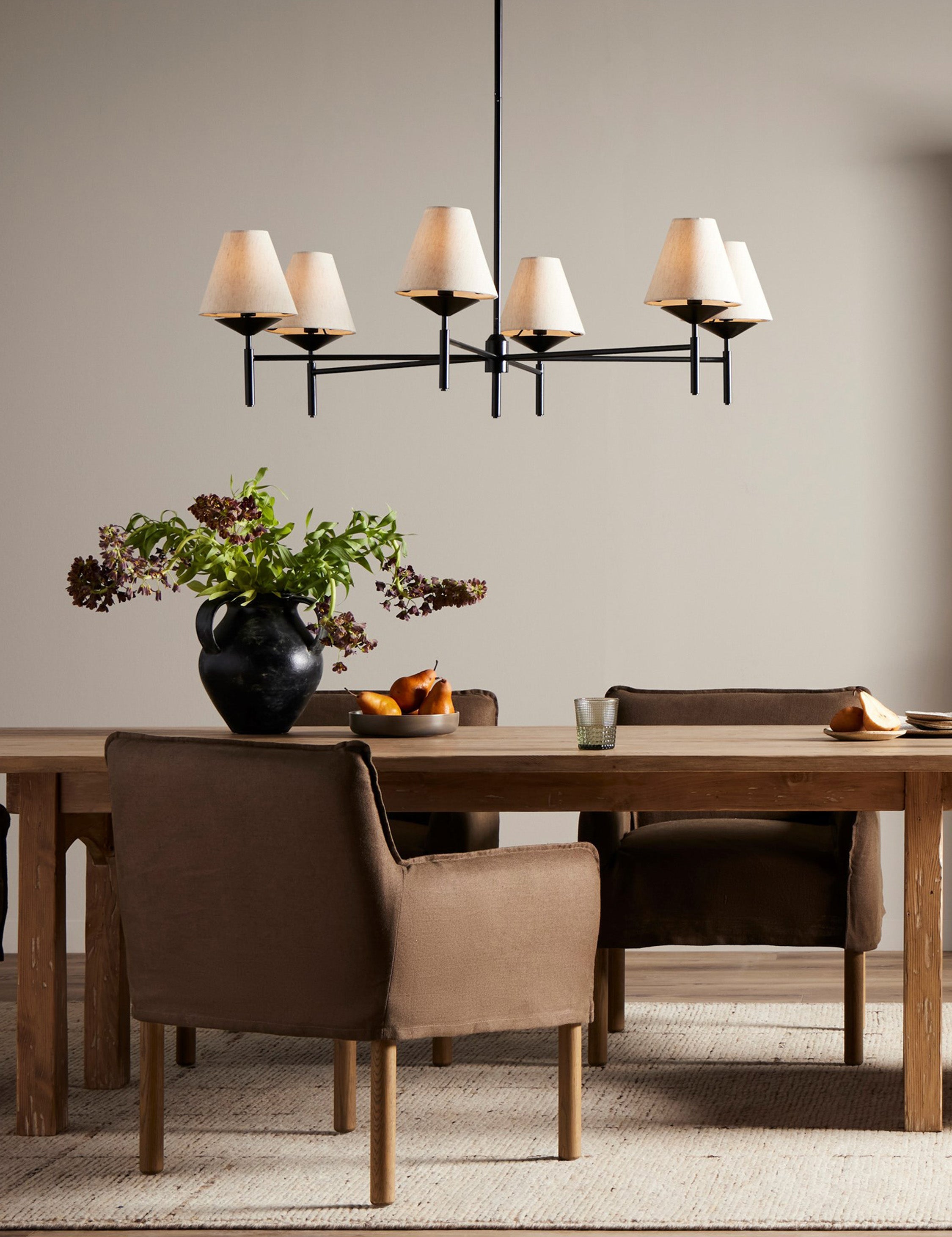 Lulu and Georgia Marisol Chandelier – Black - view 2