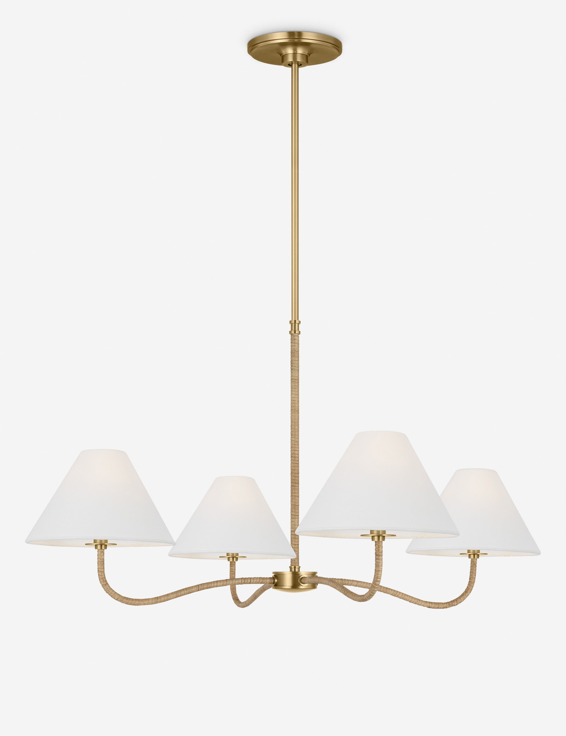 Lulu and Georgia Swanner Chandelier – Brass