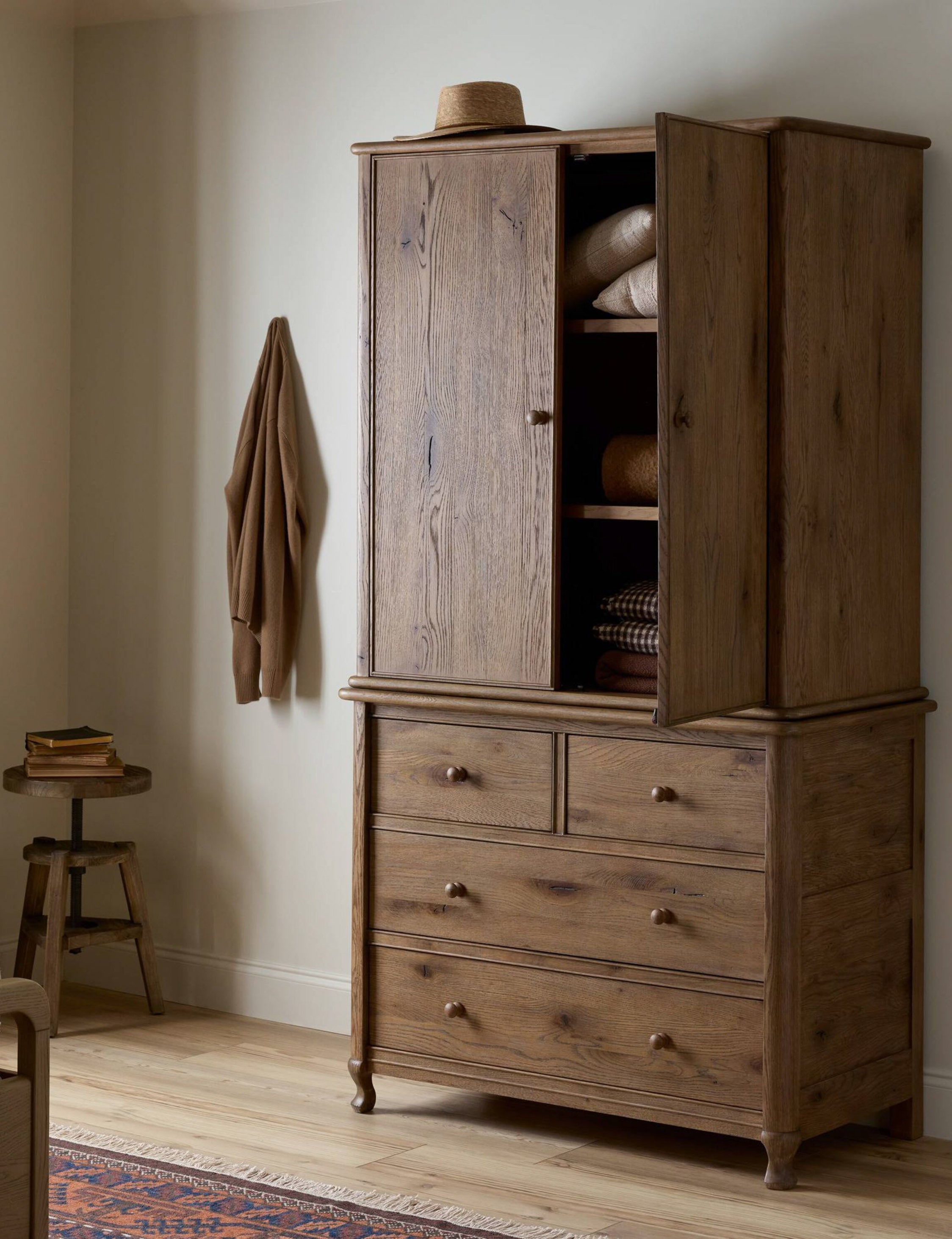 Lulu and Georgia Caraway Cabinet – Natural Oak - view 3