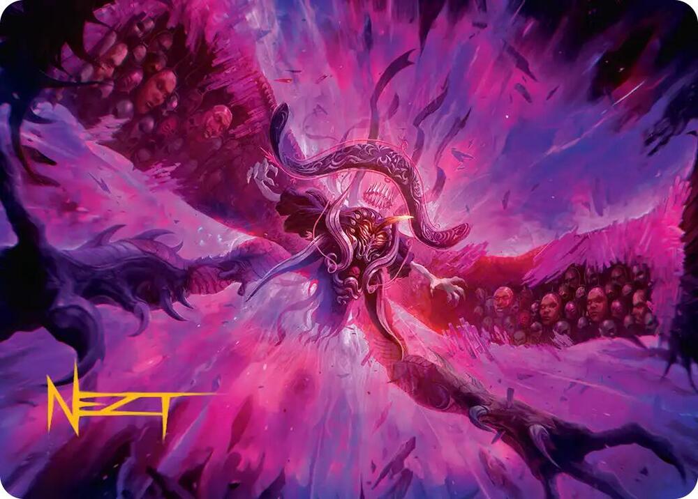 Magic 12/53 - Hades, Sorcerer of Eld Art Card [FINAL FANTASY: Art Series] [Gold-Stamped]