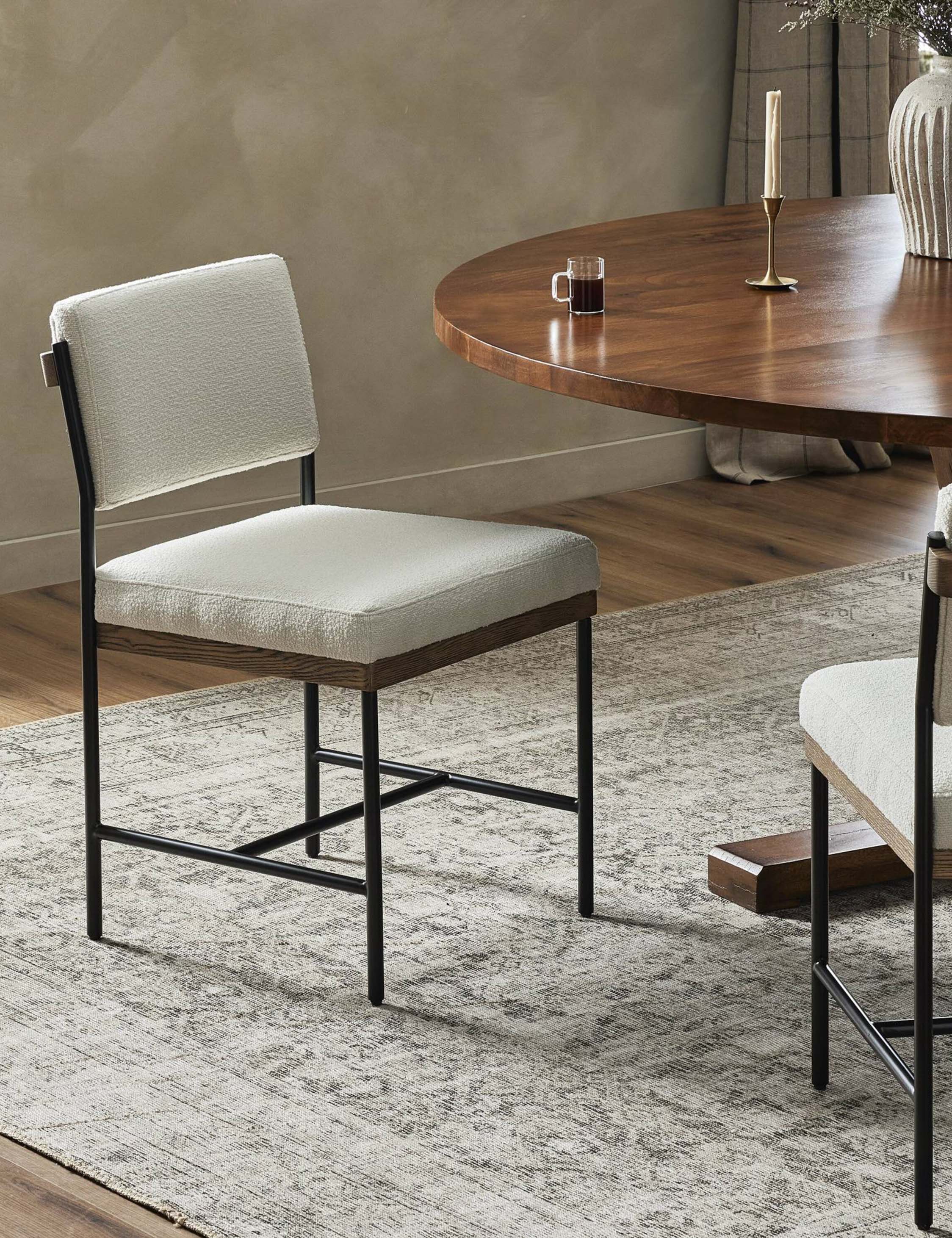 Lulu and Georgia Josiah Dining Chair – White - view 2