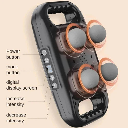 Fab Alchemy FabPulse™ 4-Headed Massage Gun - view 3
