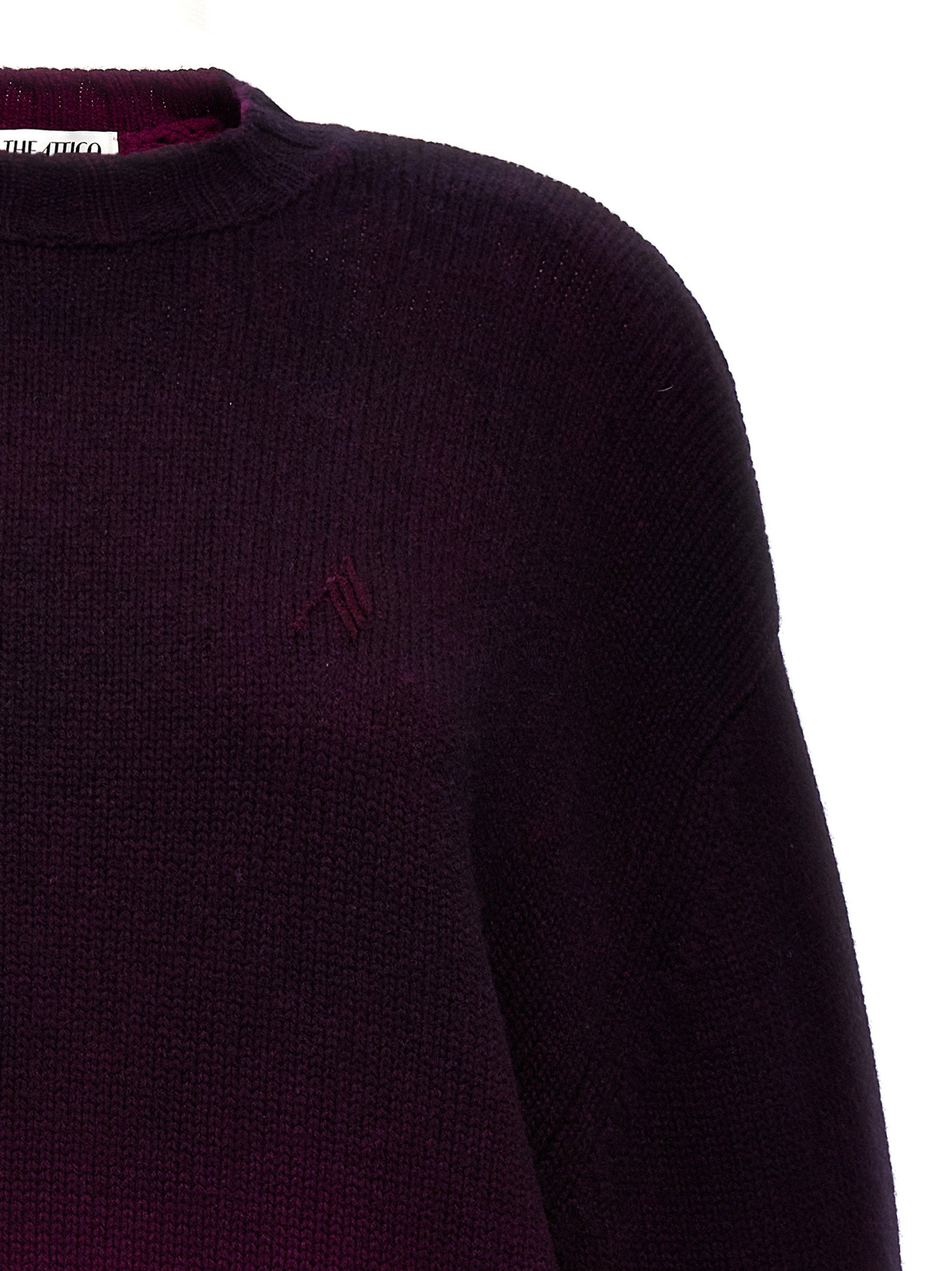 The Attico Oversized Knit Dress – 70% wool 30% cachemire - view 3