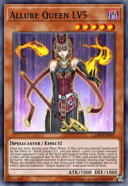 Yu-Gi-Oh! Allure Queen LV5 - CDIP-EN007 - Ultimate Rare - 1st Edition