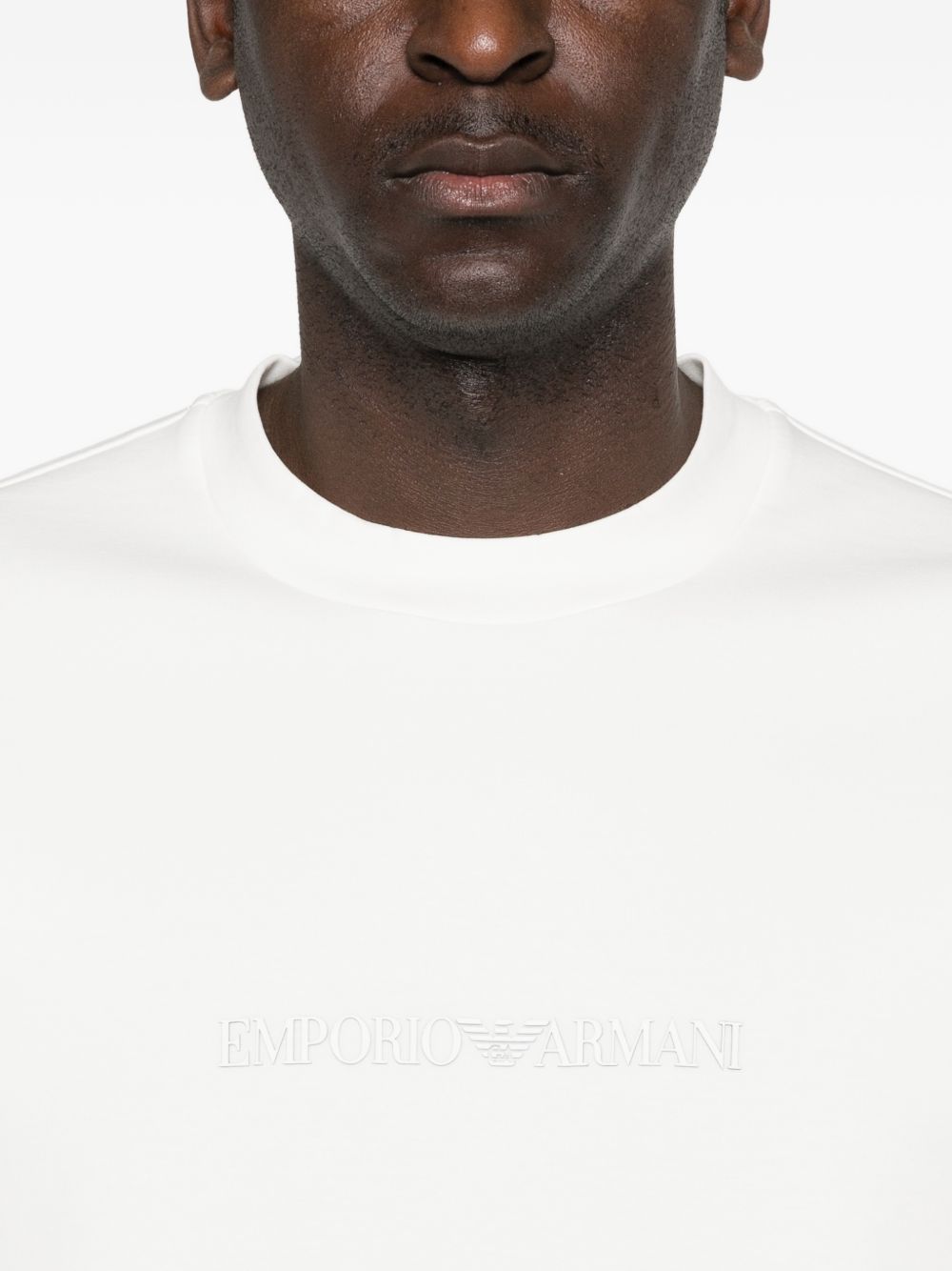 Emporio Armani Logo cotton sweatshirt - view 2