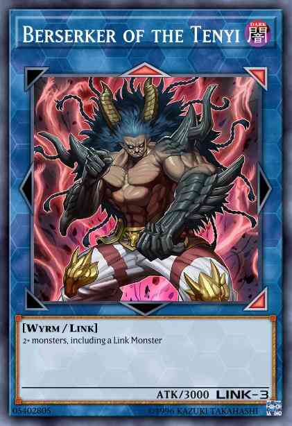 Yu-Gi-Oh! Berserker of the Tenyi - RIRA-EN045 - Rare - 1st Edition