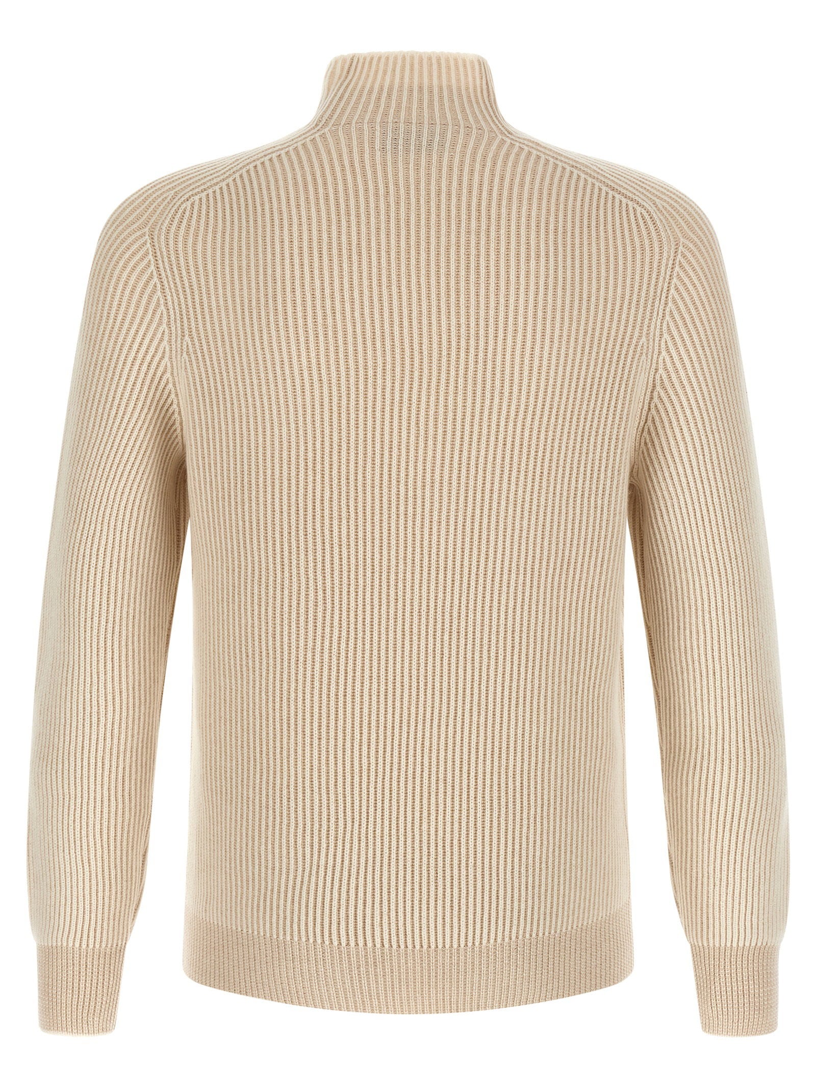 Brunello Cucinelli English Ribbed Sweater – 100% cashmere - view 2
