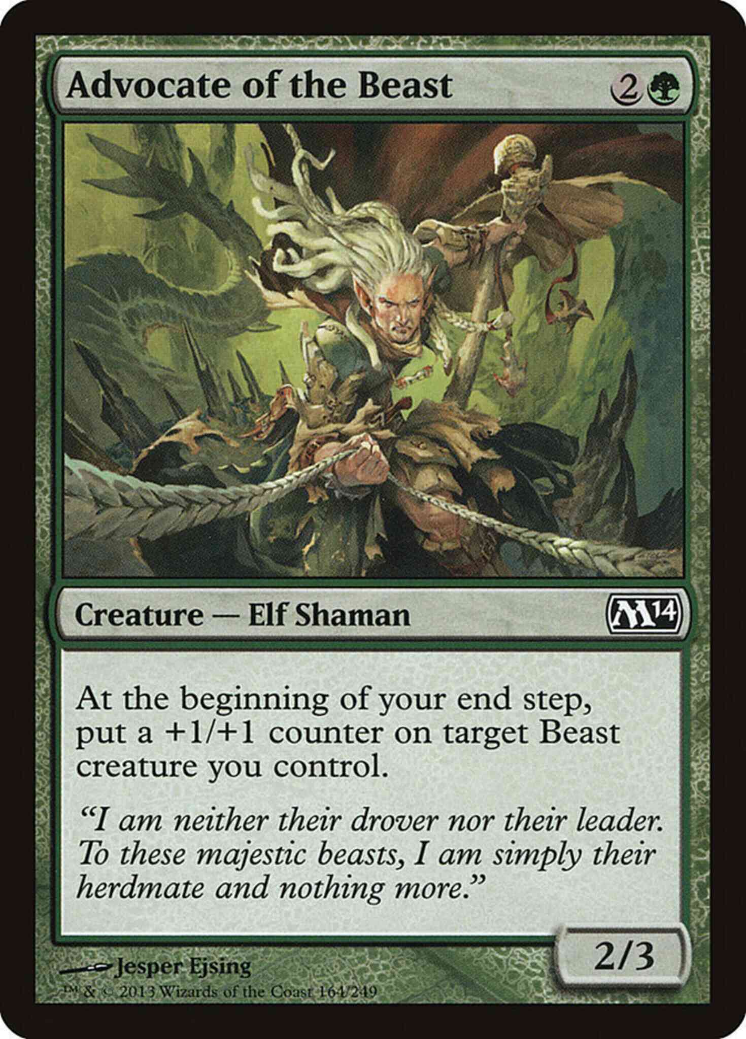 Beast 164 magic – Advocate of the Beast [164] [Magic 2014] [Non-Foil]