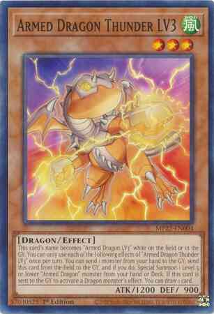 Yu-Gi-Oh! Armed Dragon Thunder LV3 - MP22-EN004 - Common - 1st Edition