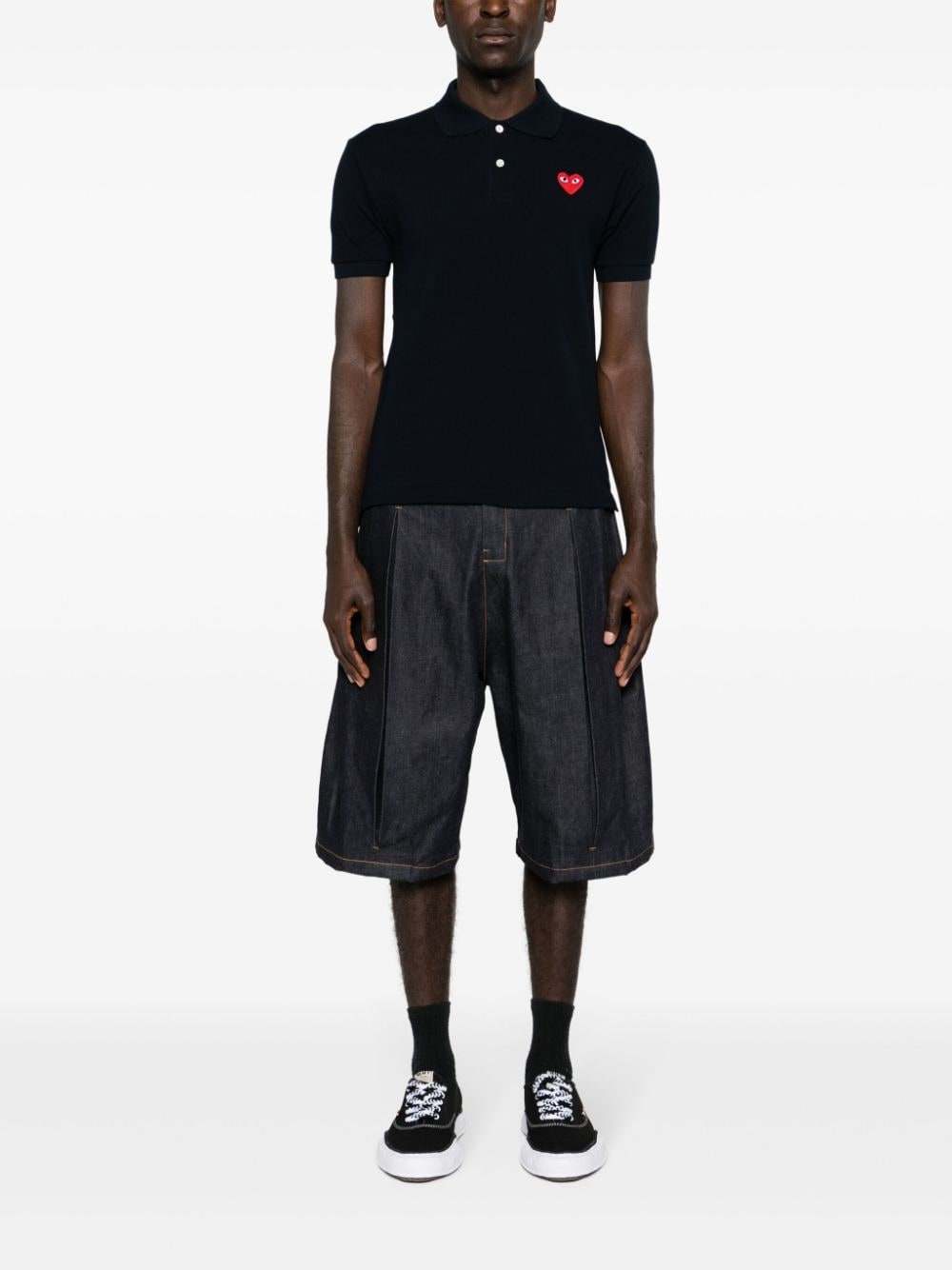 Comme Des Garcons Comme Des Garçons Cotton polo shirt - view 2