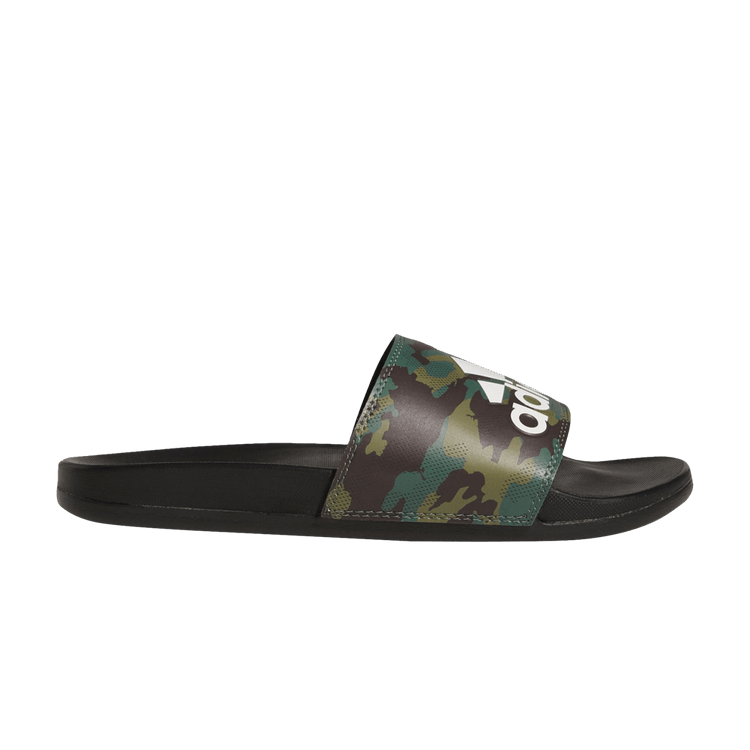 Yeezy adidas Adilette Comfort Slides Camo Core Black Cloud White