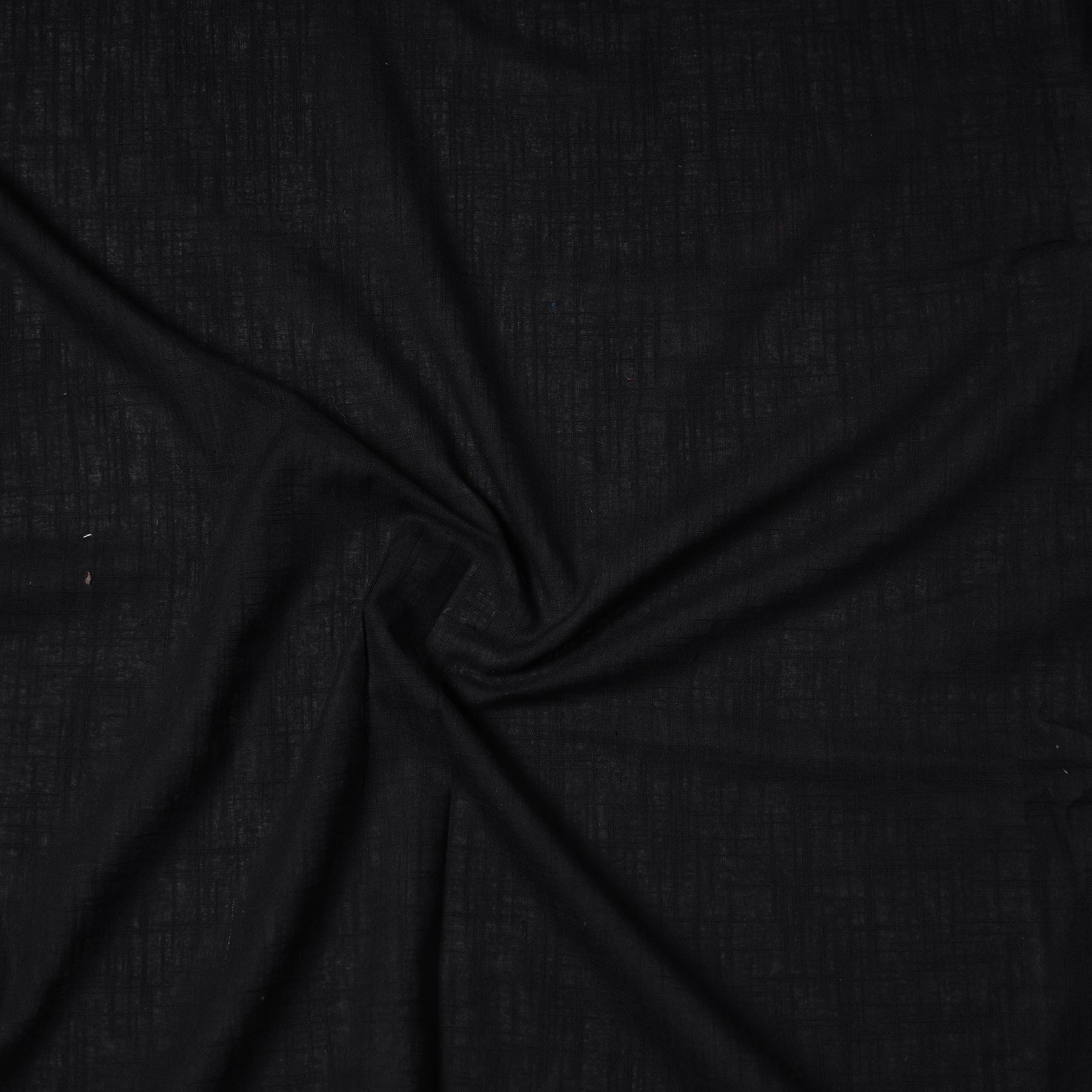 ITOKRI CRAFTS INITIATIVE Black - Vidarbha Handloom Pure Tussar x Katia Silk Precut Fabric (1 meter) 52 - view 2