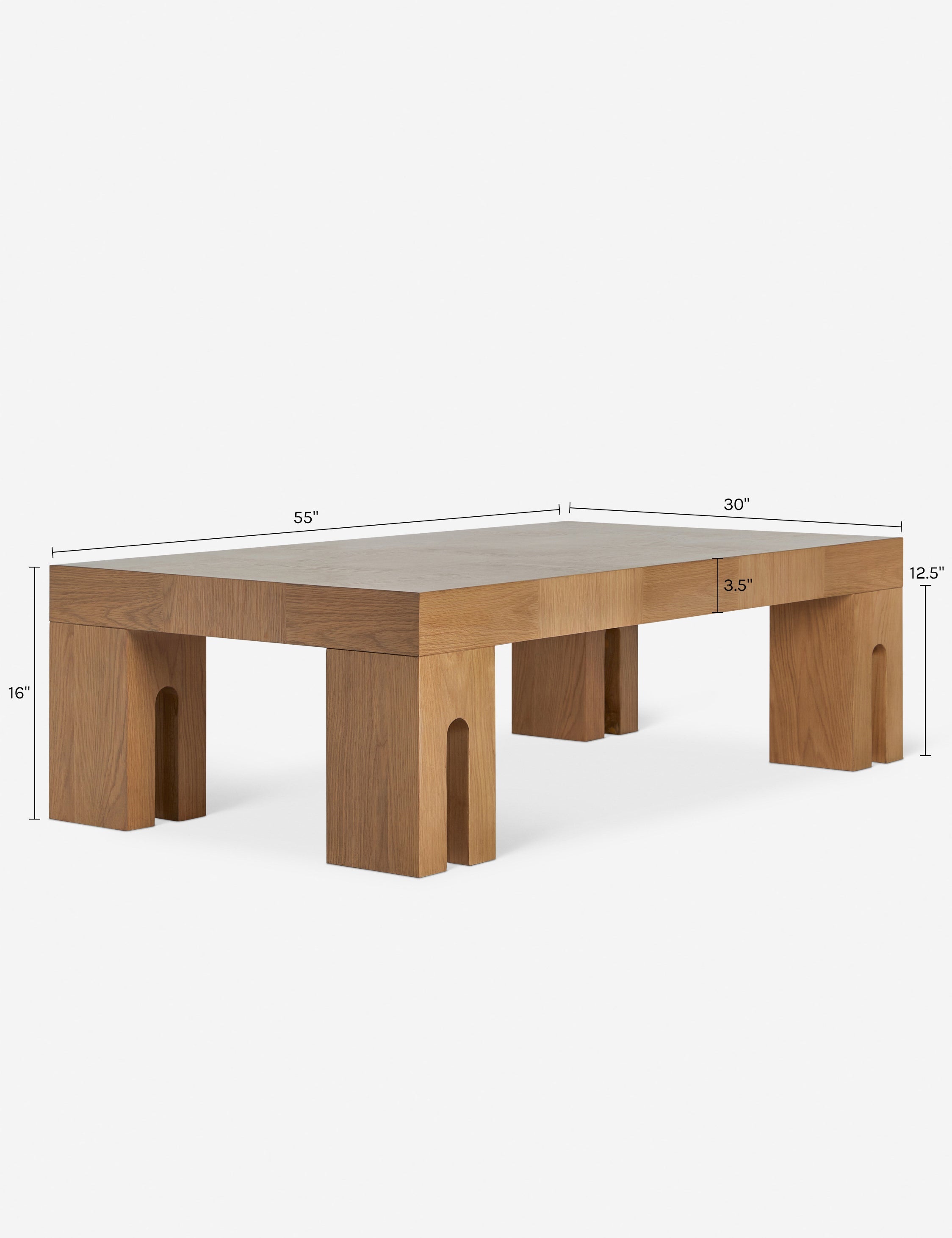 Lulu and Georgia Rafi Coffee Table – Caramel - view 8