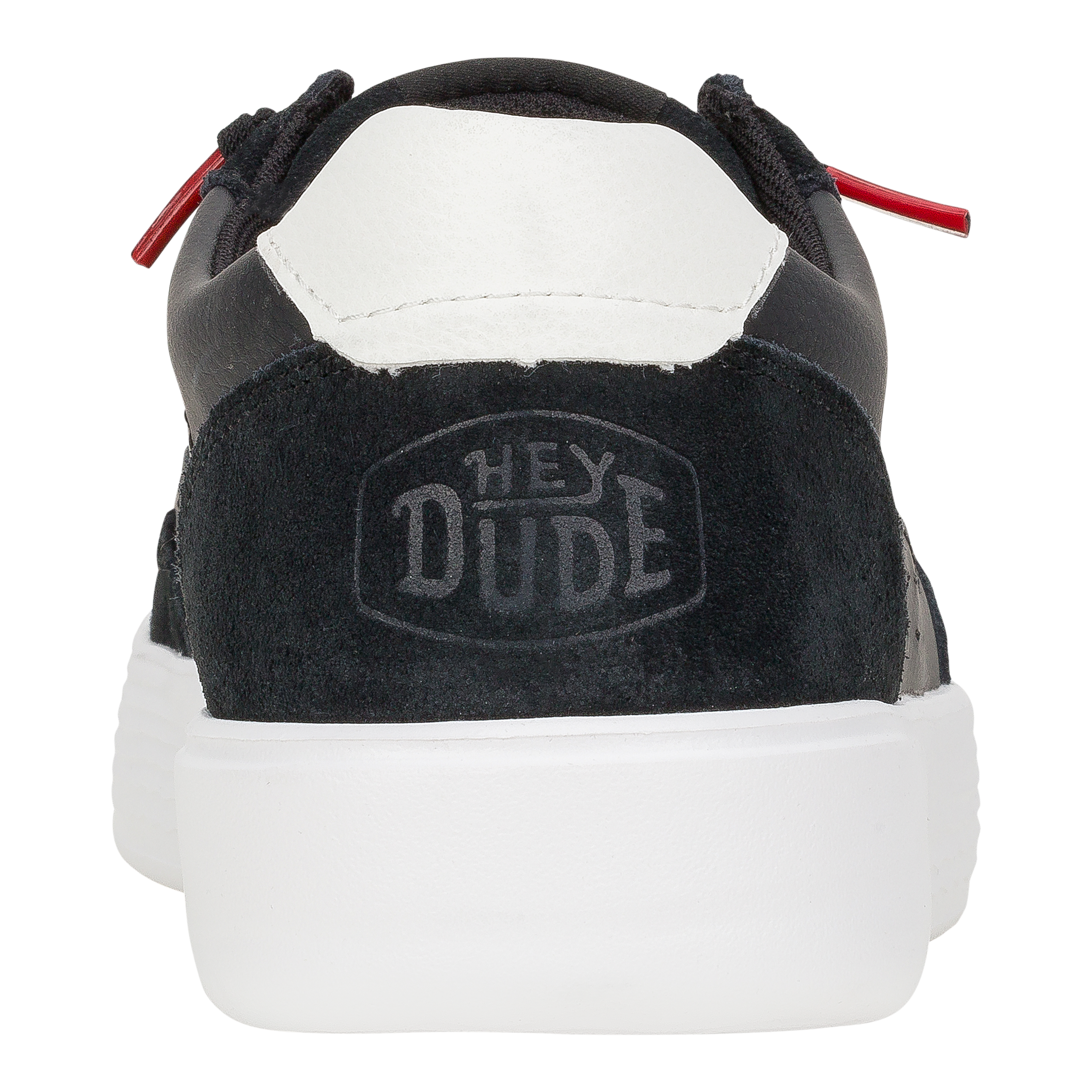 HEYDUDE shoes Hudson Classic - Black/White – Men's - view 5