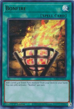 Yu-Gi-Oh! Bonfire - RA03-EN073 - Ultra Rare - 1st Edition