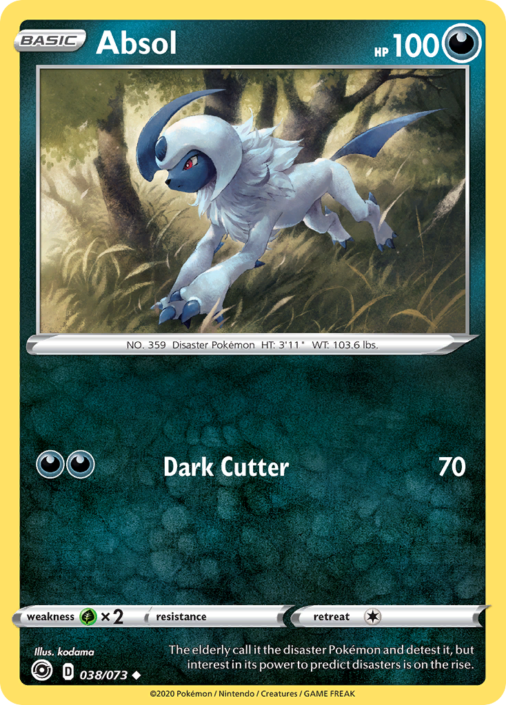 Uncommon swsh35-038 reverse – Pokémon Absol - 038/073 - Uncommon [swsh35-038] [Reverse Holo] - Absol - 038/073 - Uncommon