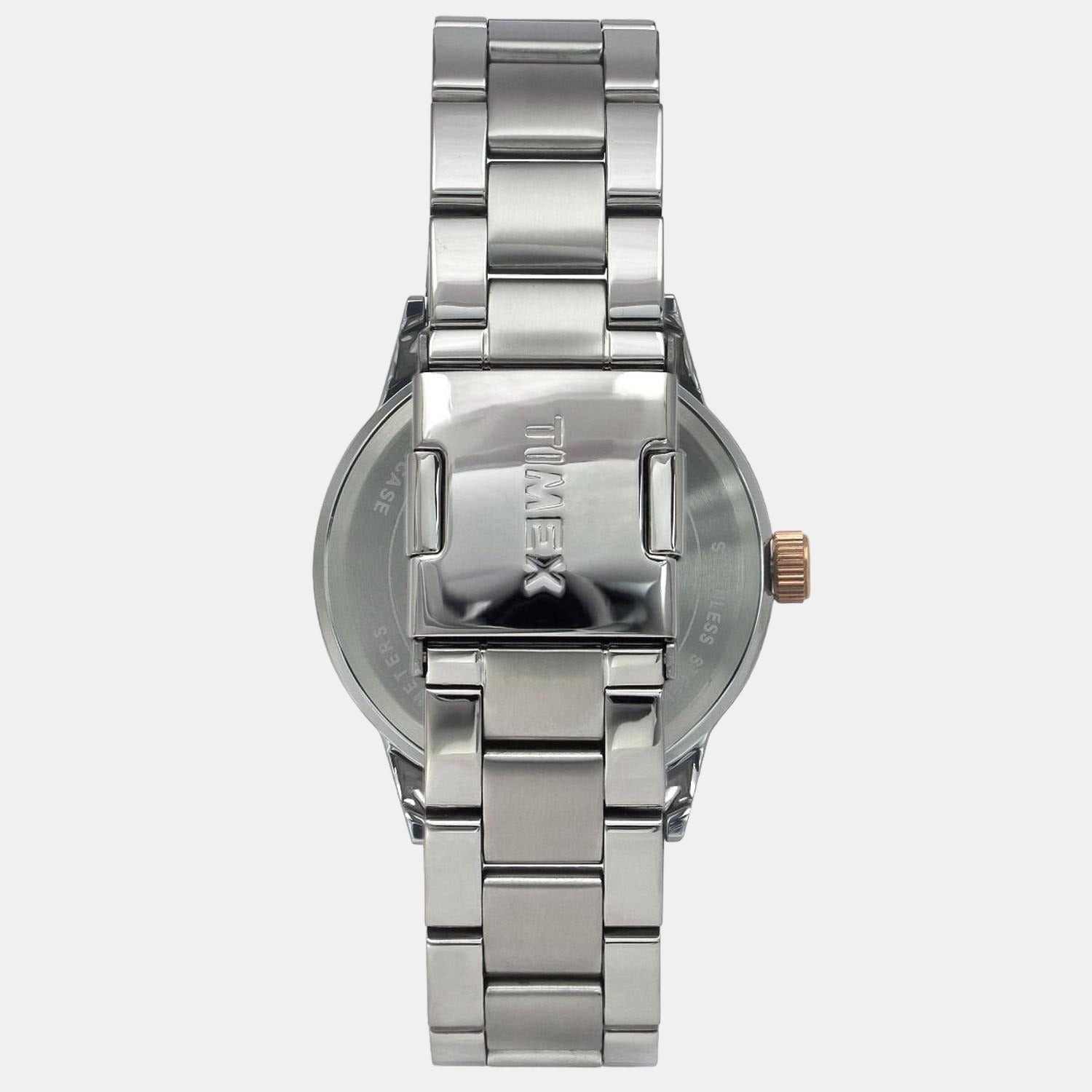 Timex Fashion Men Quartz Blue Dial Multi-Function Stainless Steel Watch TWEG19901 - view 3