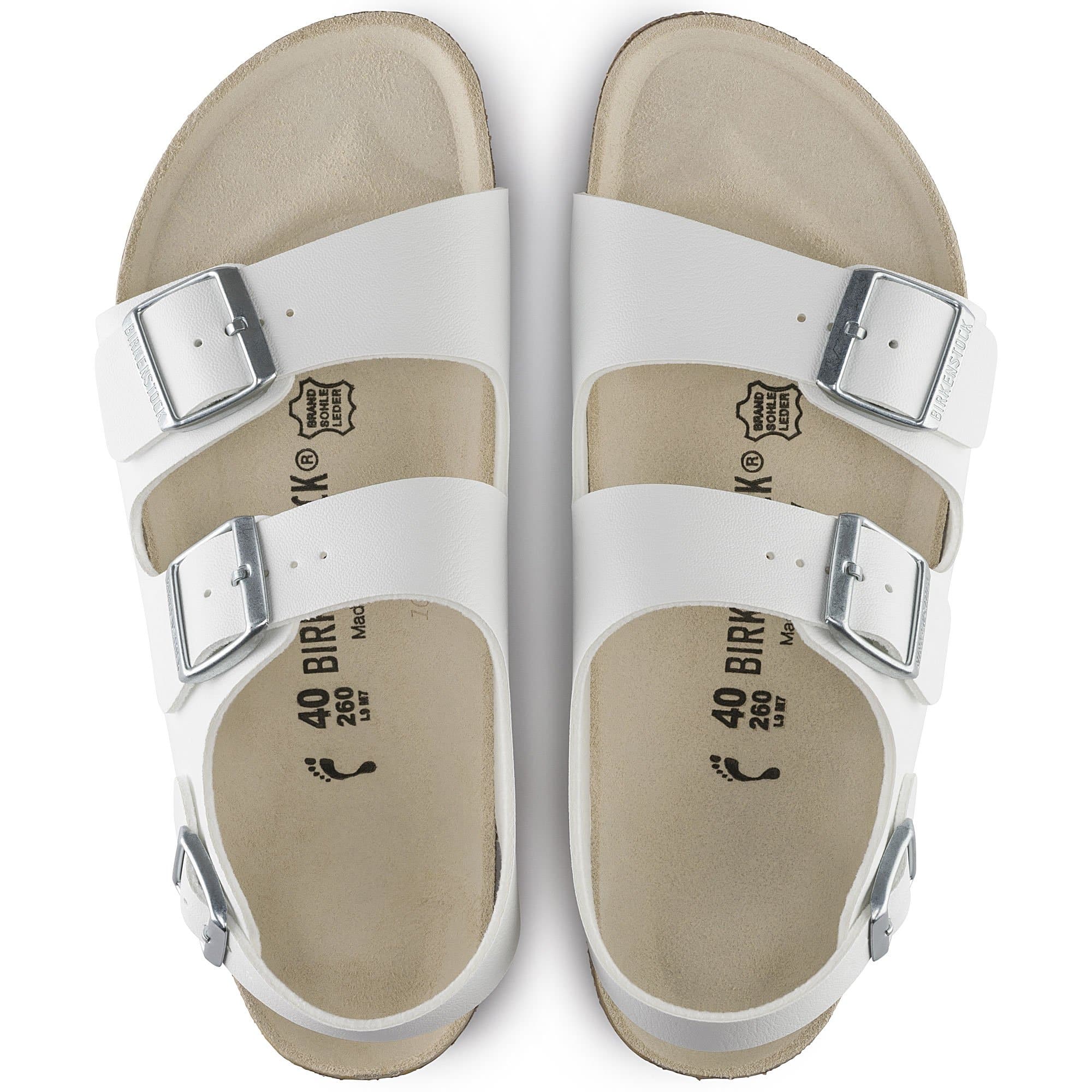 Birkenstock Milano Birko-Flor – White White - view 2