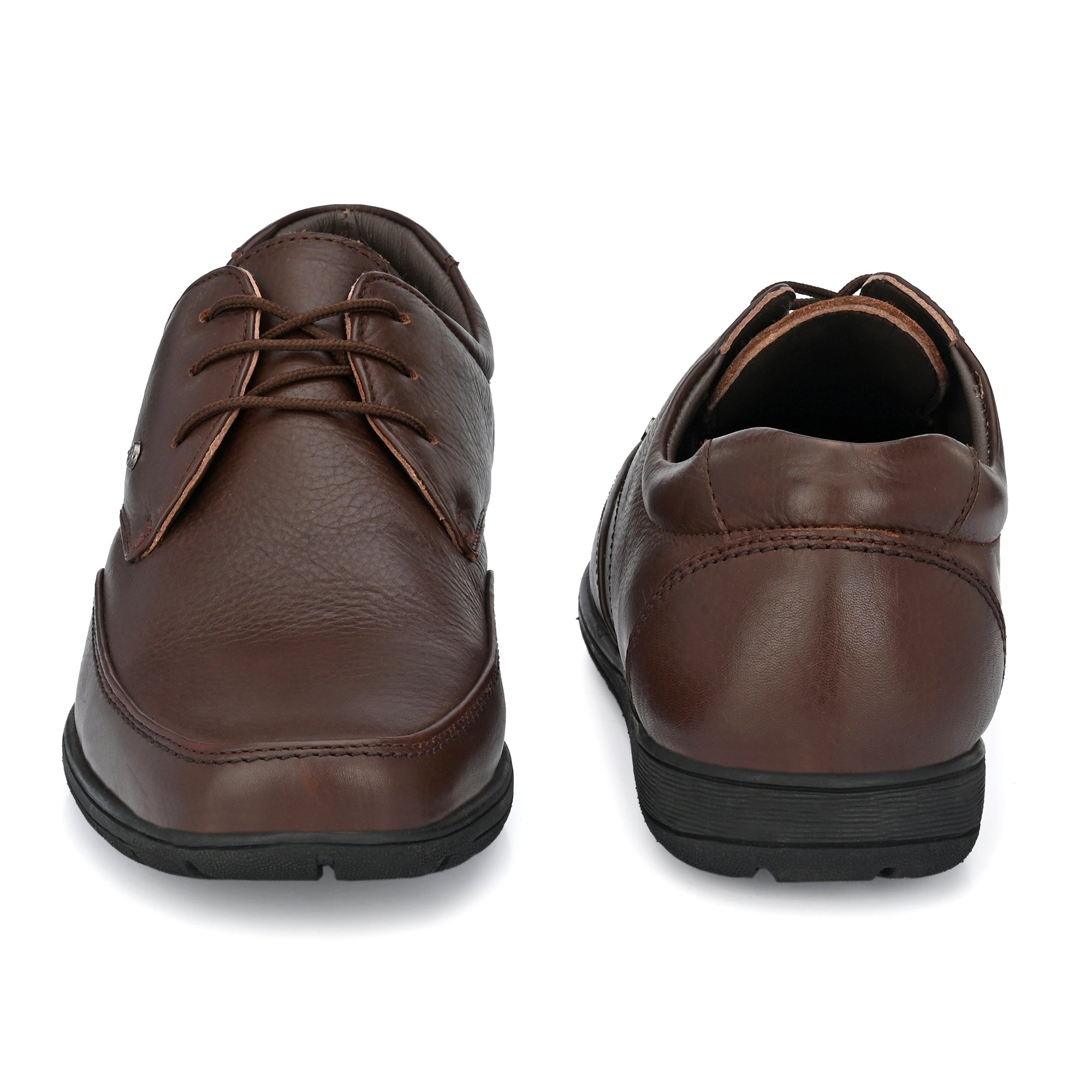 egoss-shoes Egoss Casual Derby Lace Up Leather Shoes For Men - view 8