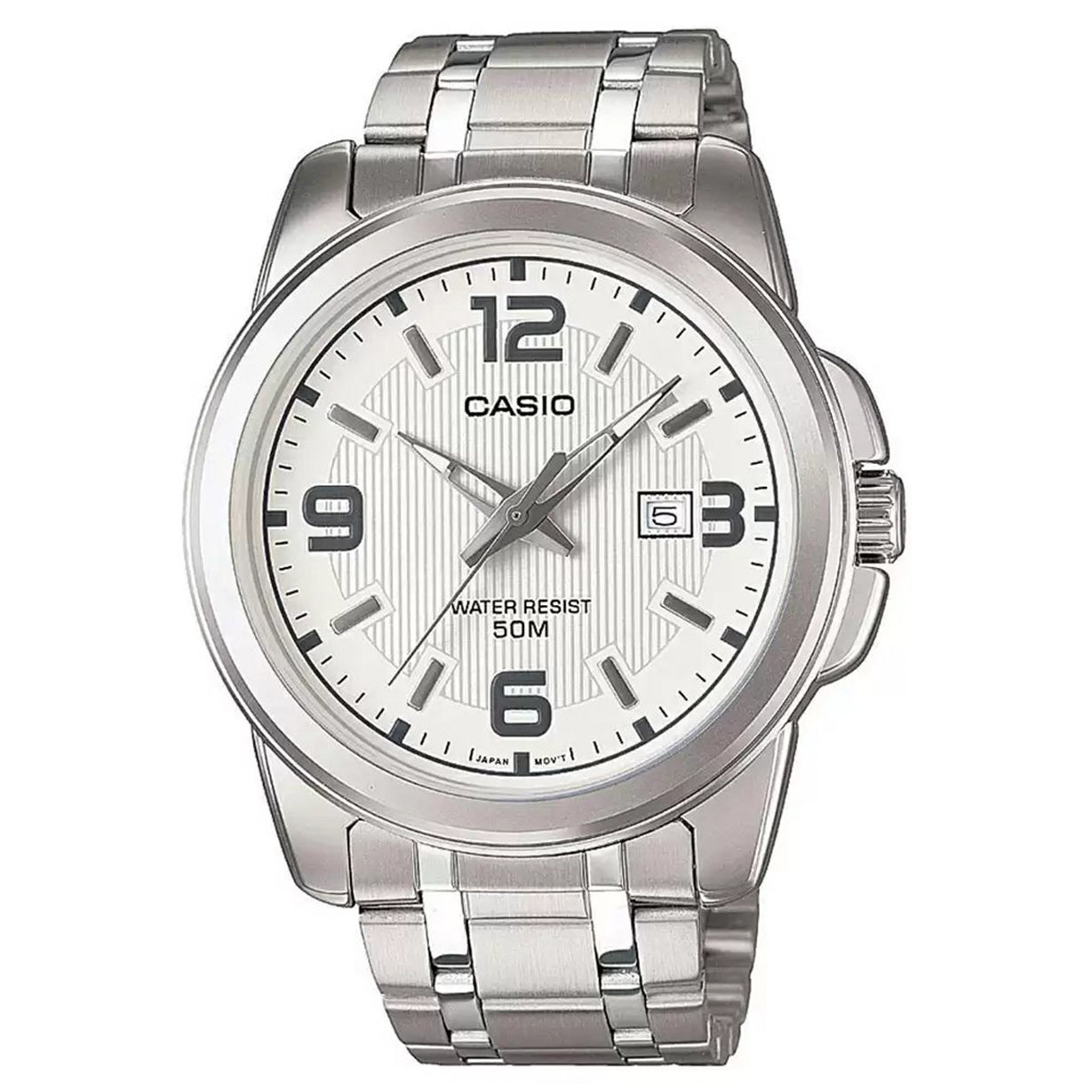 Casio Enticer White Dial Men 44mm - view 4