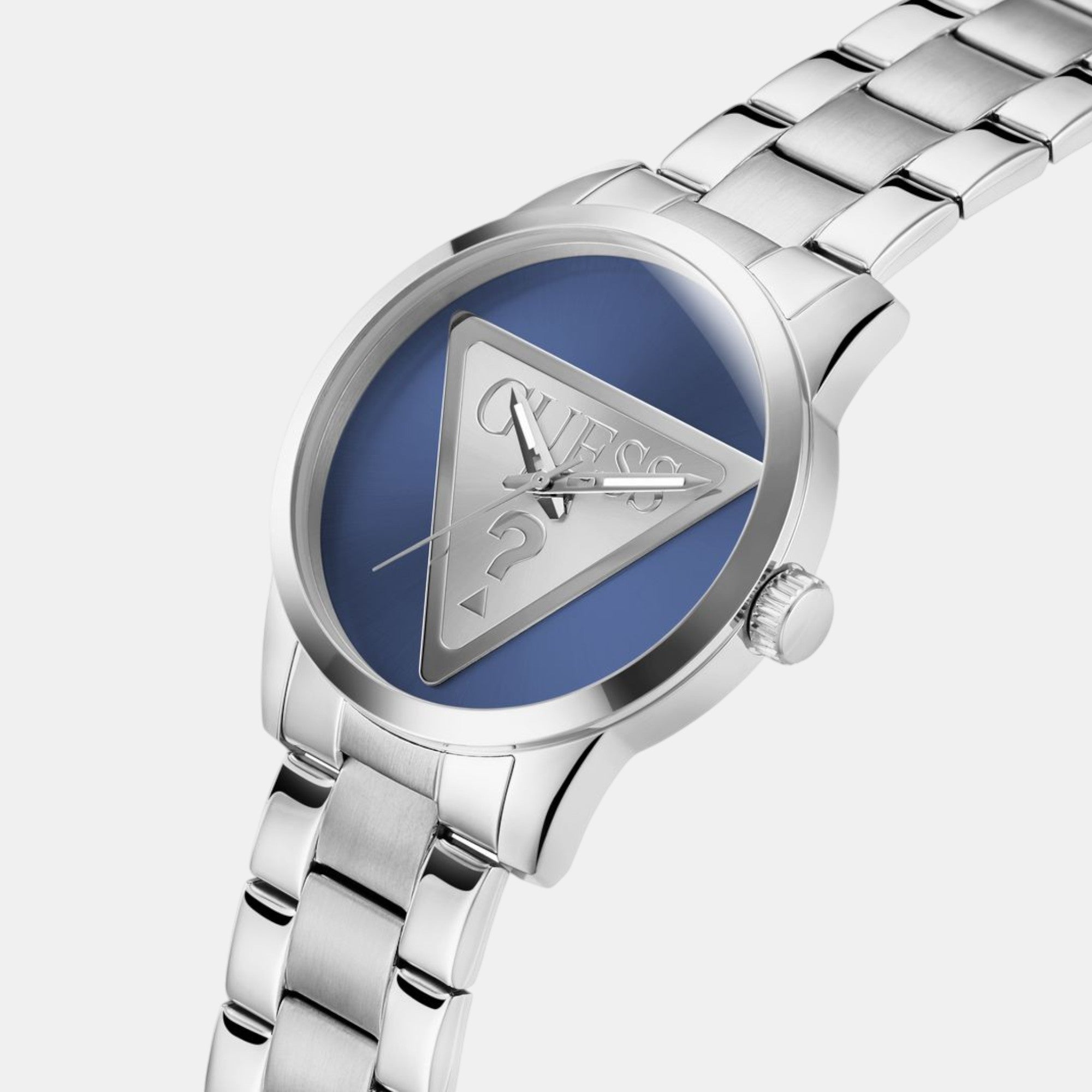 Guess Badge Men Quartz Blue Dial Analog Stainless Steel Watch GW0782G3 - view 3