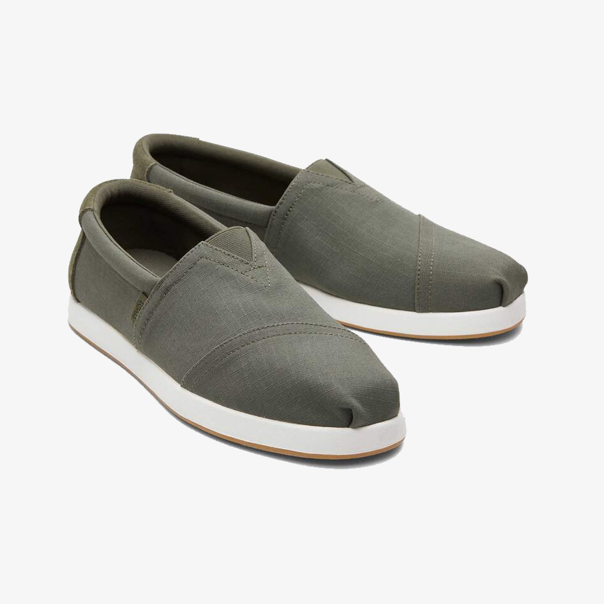 Toms | ALP FWD WIDE WIDTH SUEDE CASUAL { GREEN - view 2