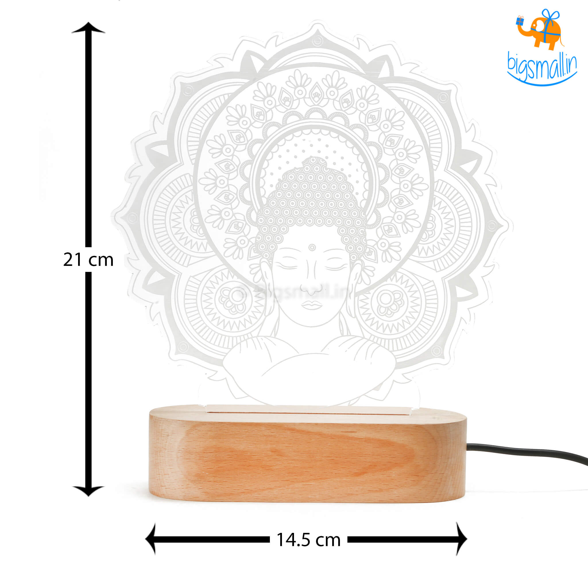 India Vibes Buddha Hologram Lamp - view 7