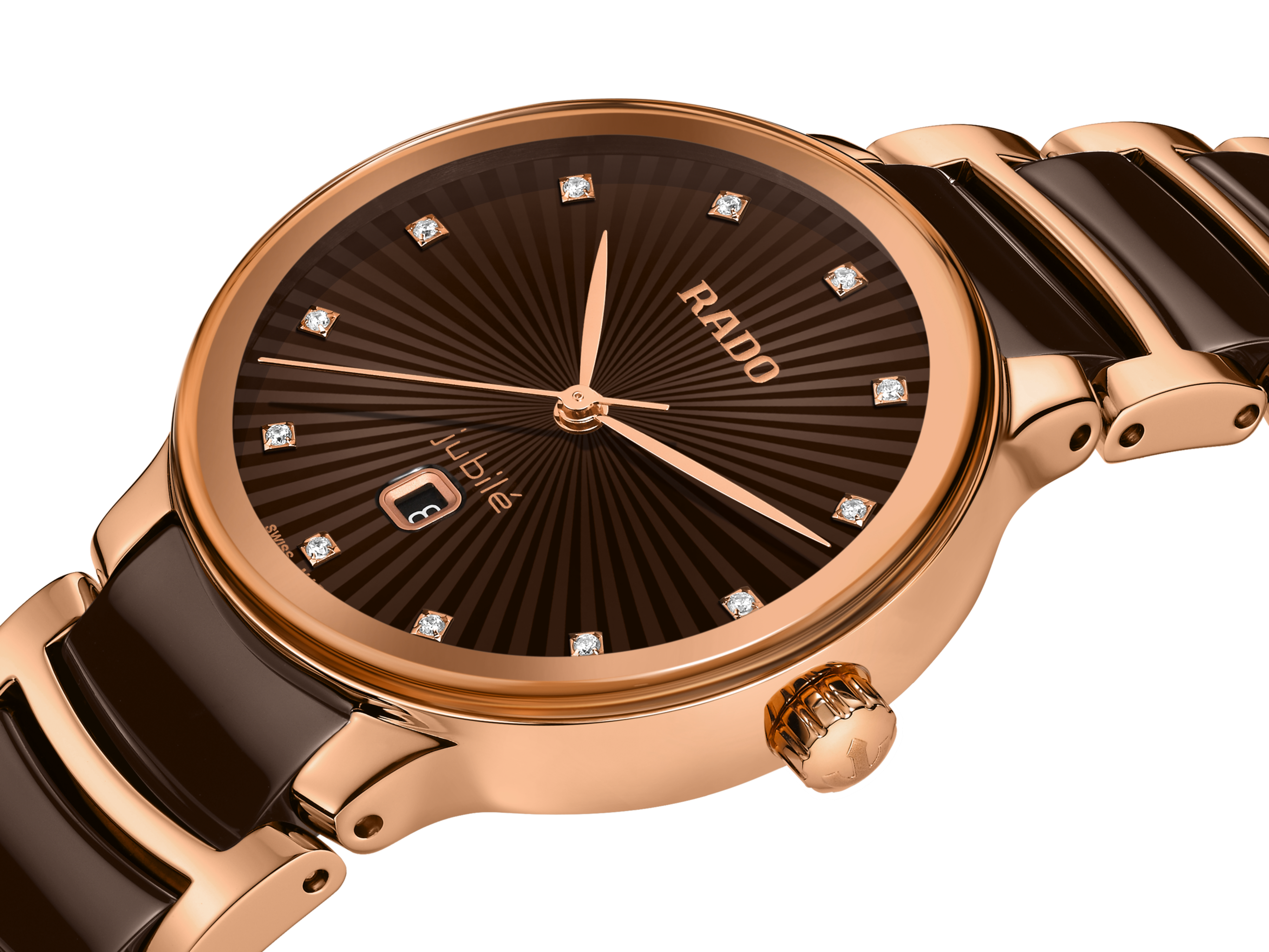 Rado Centrix Brown Dial Women 30.5mm